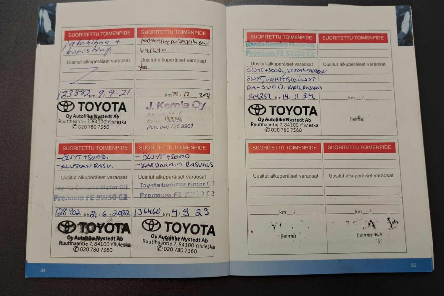 Toyota Hilux vaihtoauto