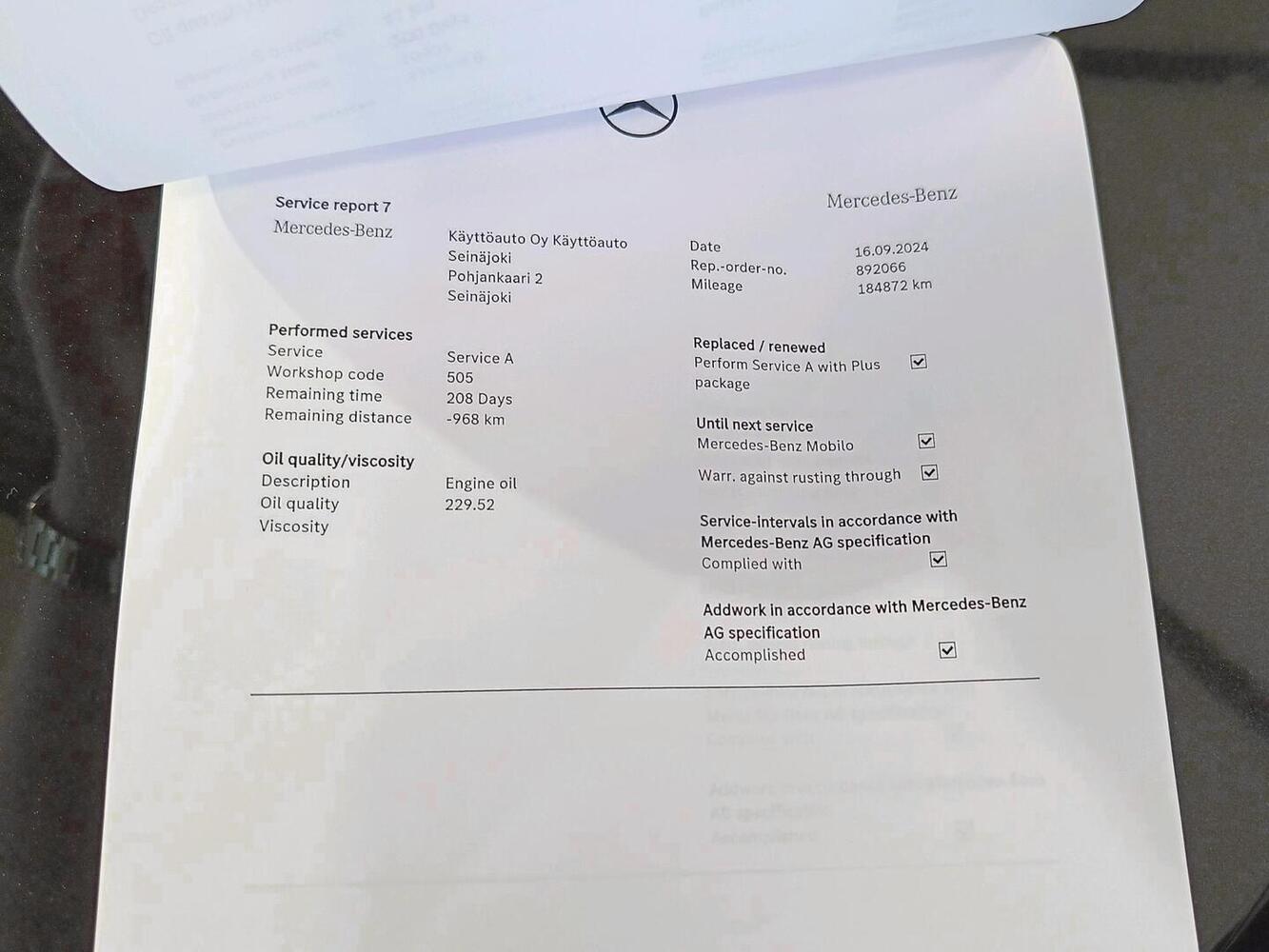 Mercedes-Benz E vaihtoauto