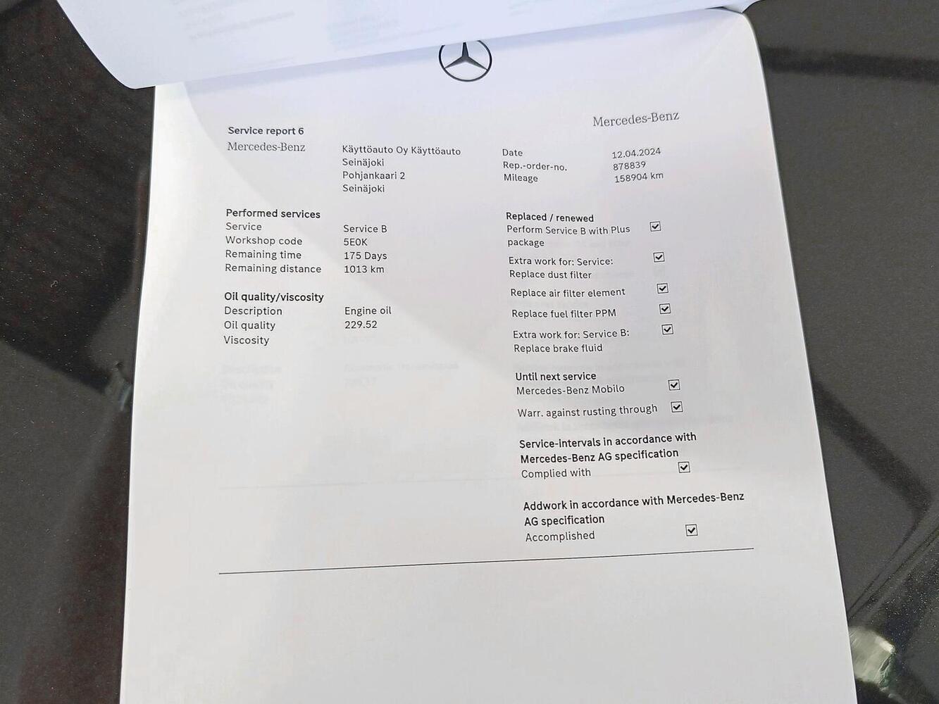 Mercedes-Benz E vaihtoauto