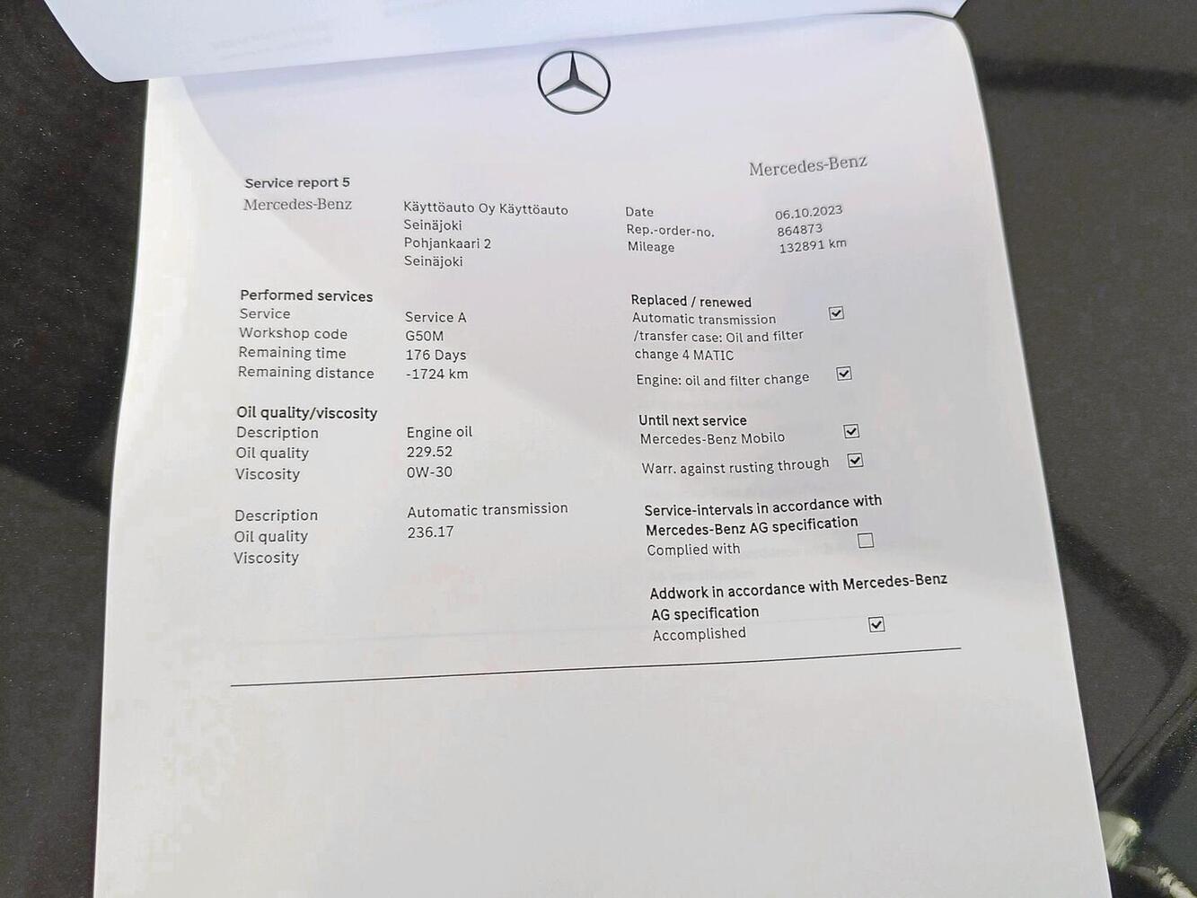 Mercedes-Benz E vaihtoauto
