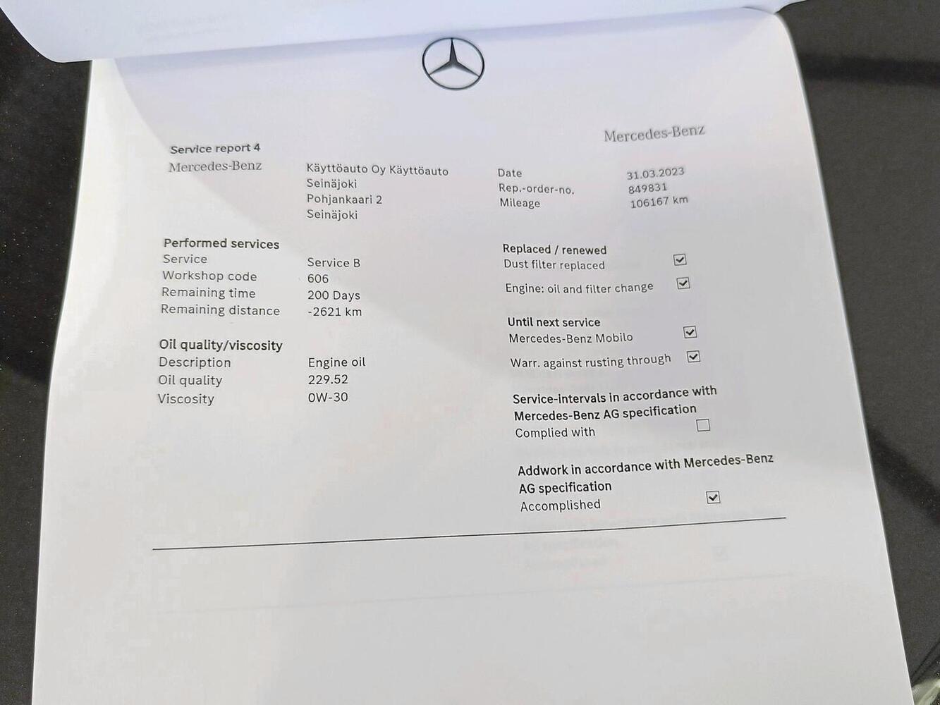 Mercedes-Benz E vaihtoauto