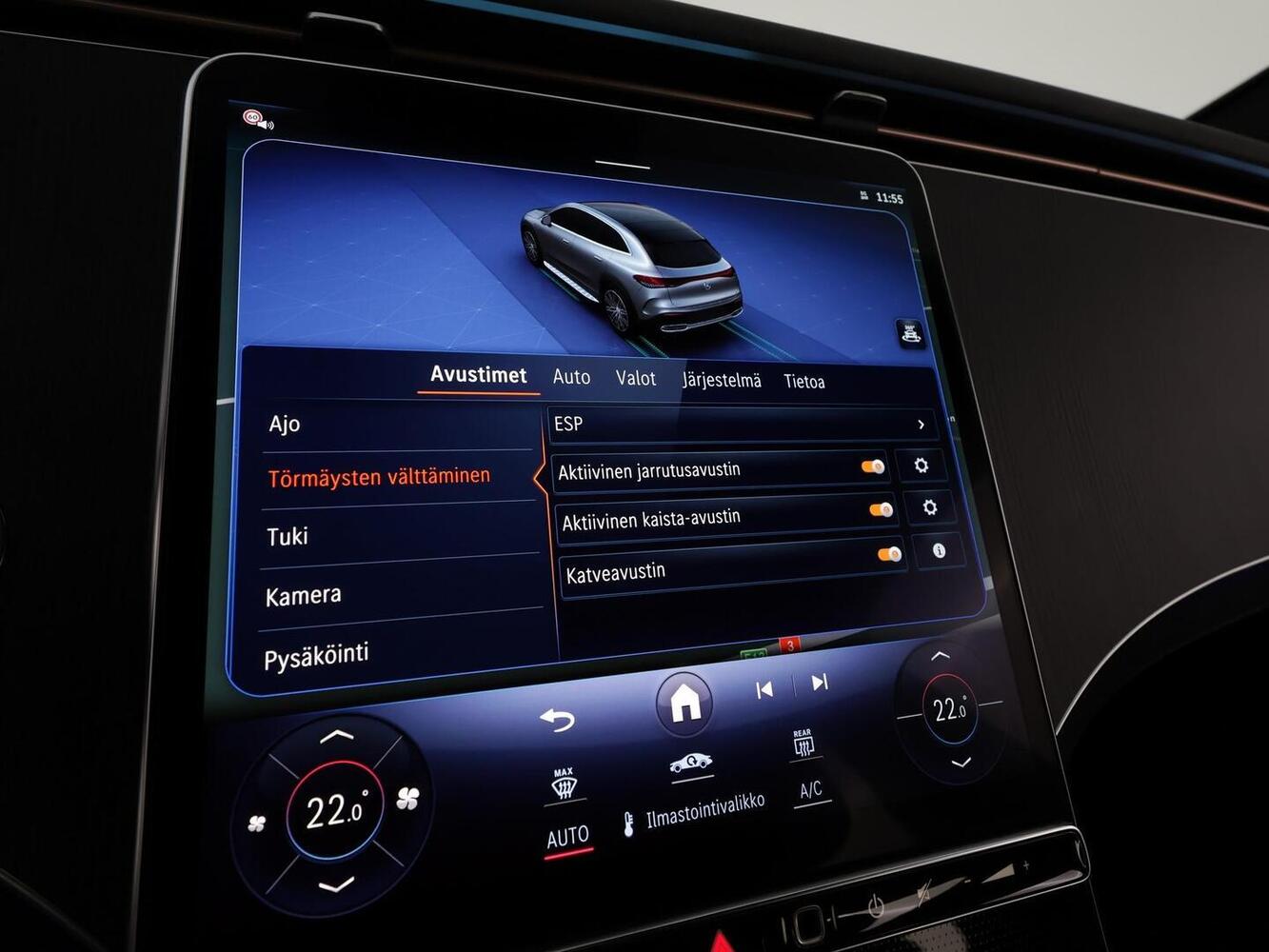 Mercedes-Benz EQE vaihtoauto