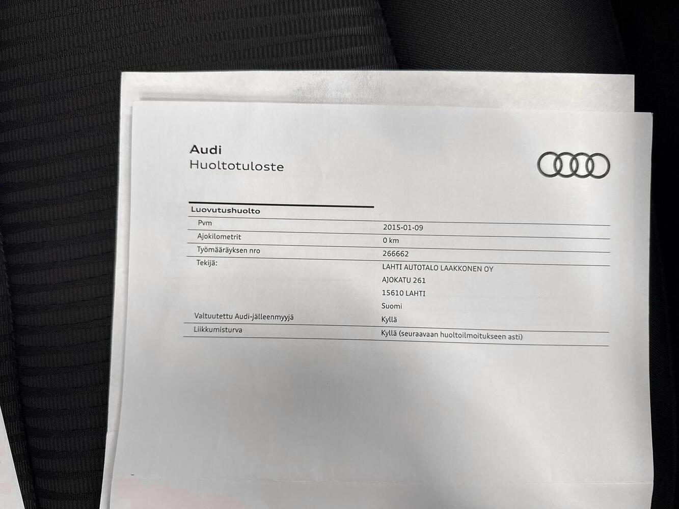 Audi A4 vaihtoauto