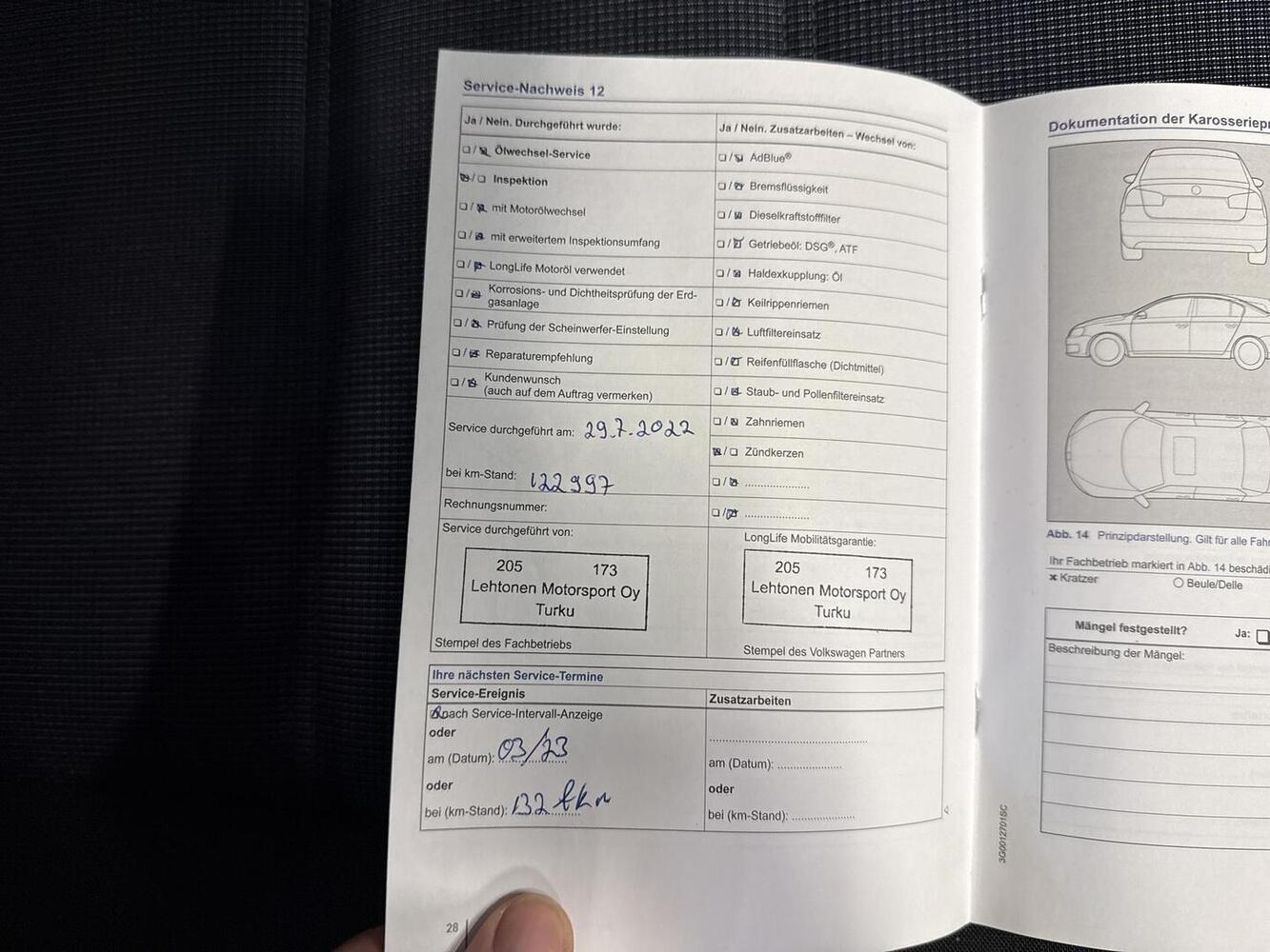 Volkswagen Passat vaihtoauto