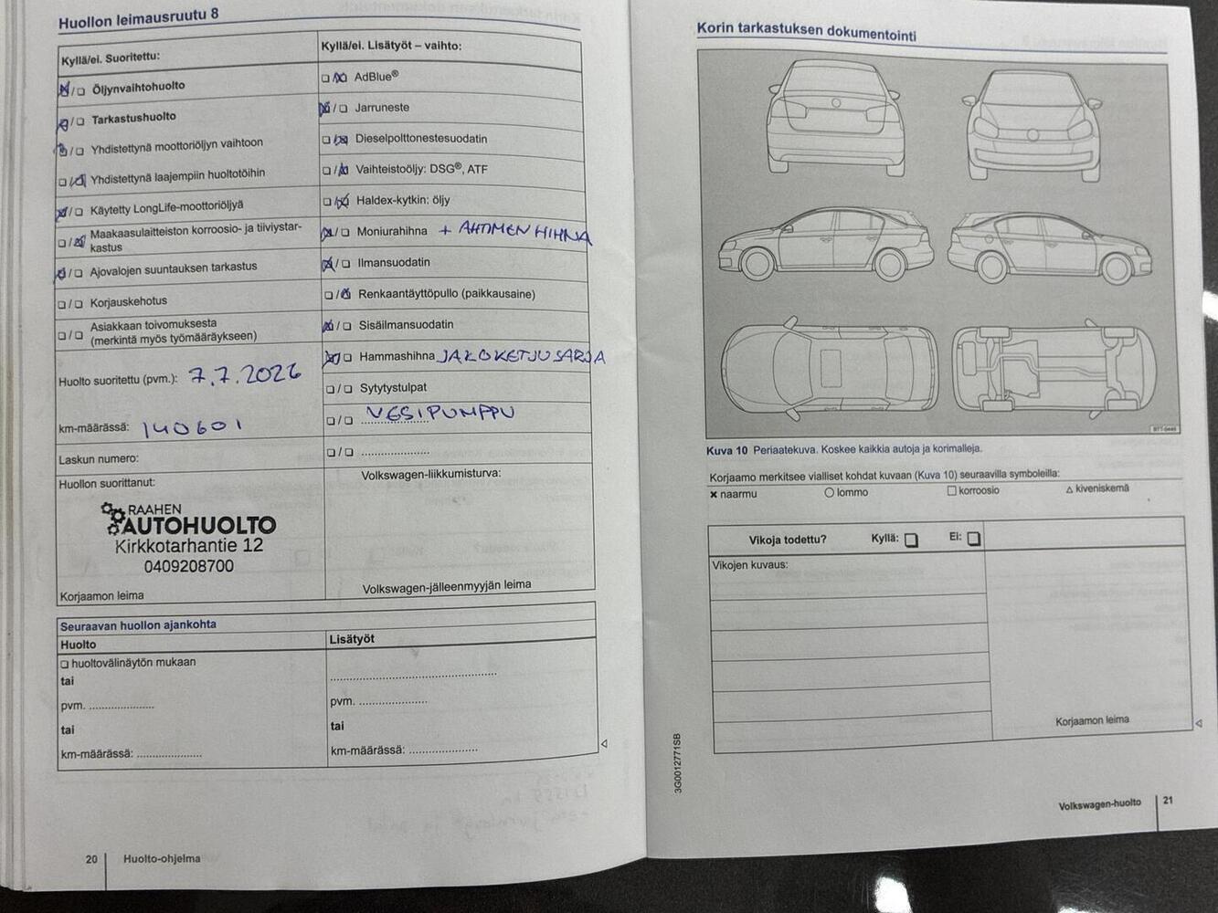 Volkswagen Touran vaihtoauto