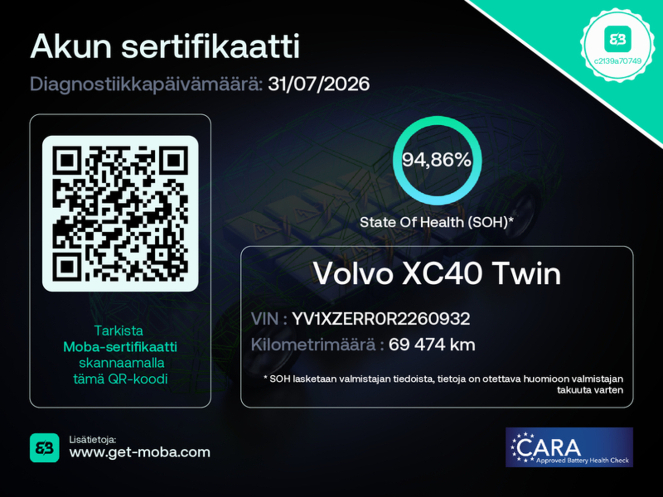 Volvo XC40 vaihtoauto