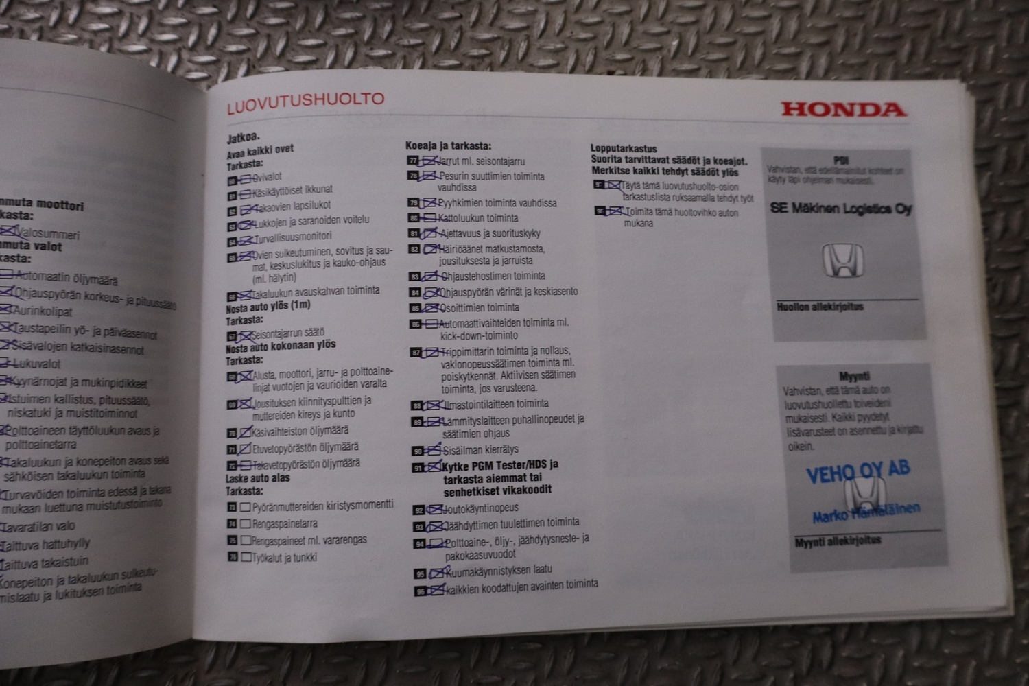 Honda Civic vaihtoauto