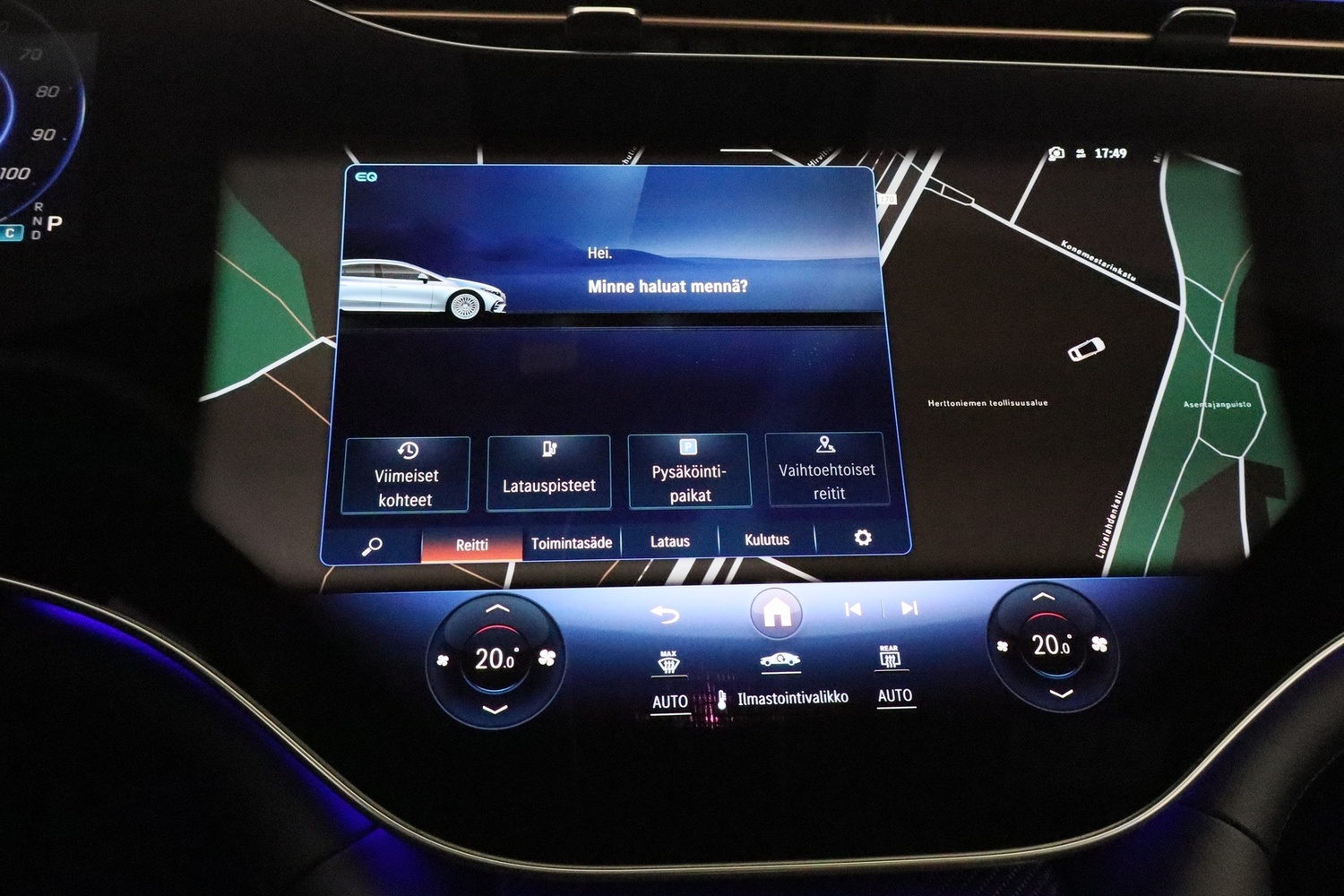 Mercedes-Benz EQS vaihtoauto