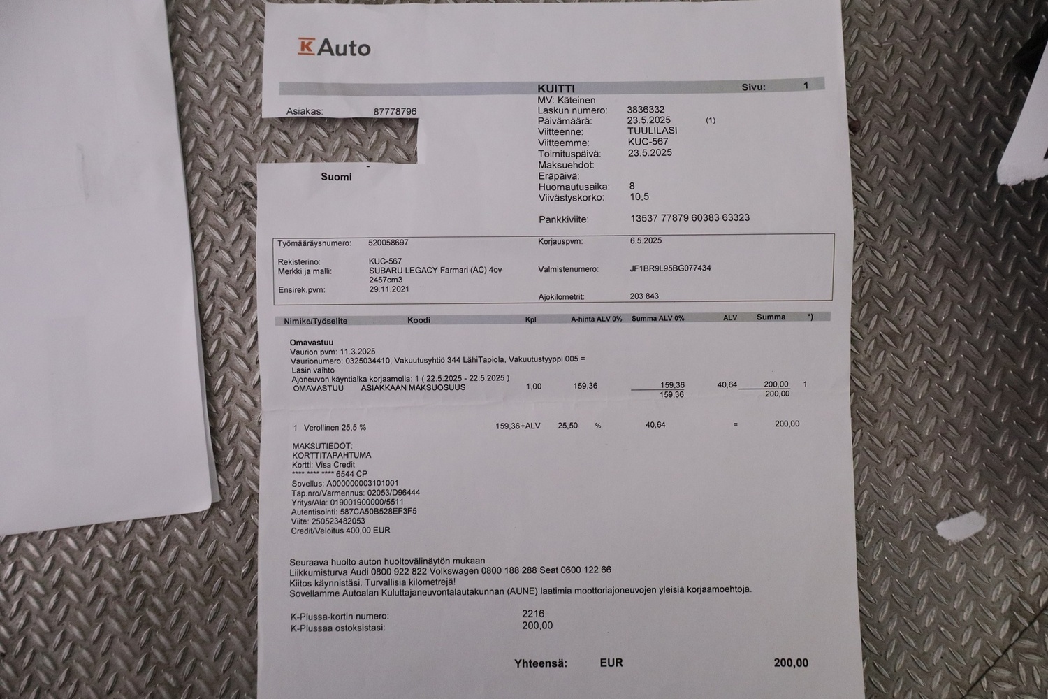 Subaru Outback vaihtoauto