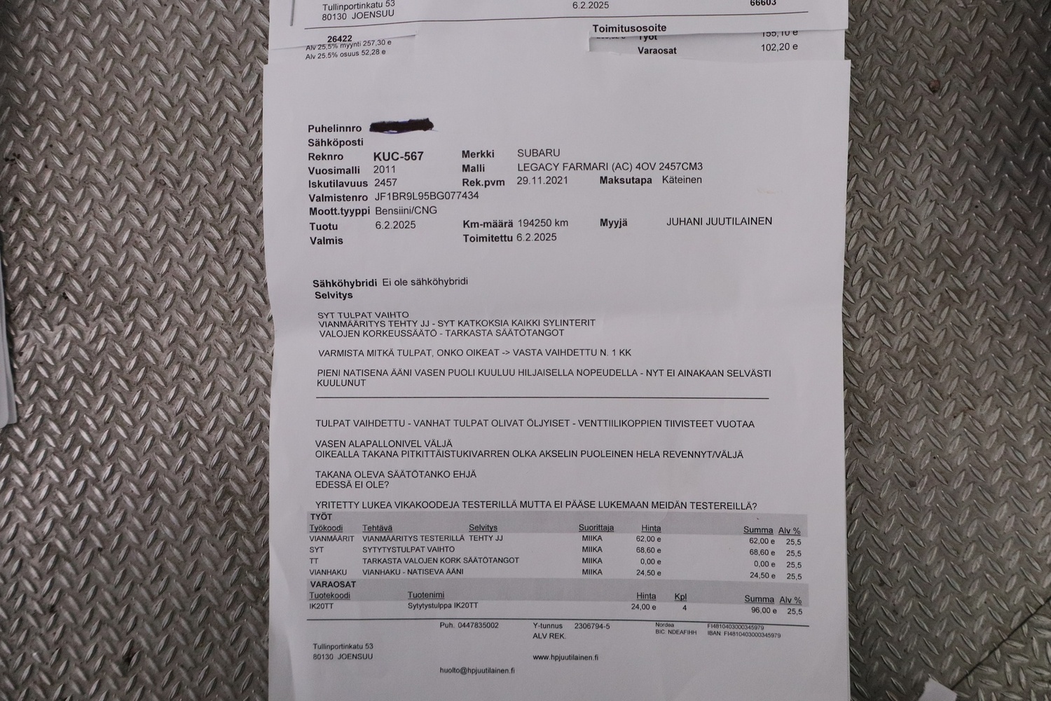 Subaru Outback vaihtoauto