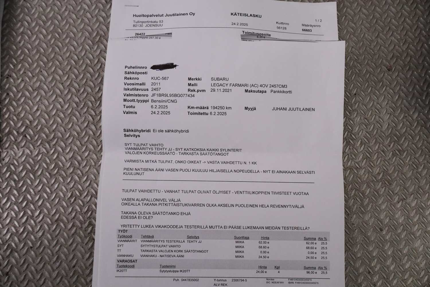 Subaru Outback vaihtoauto