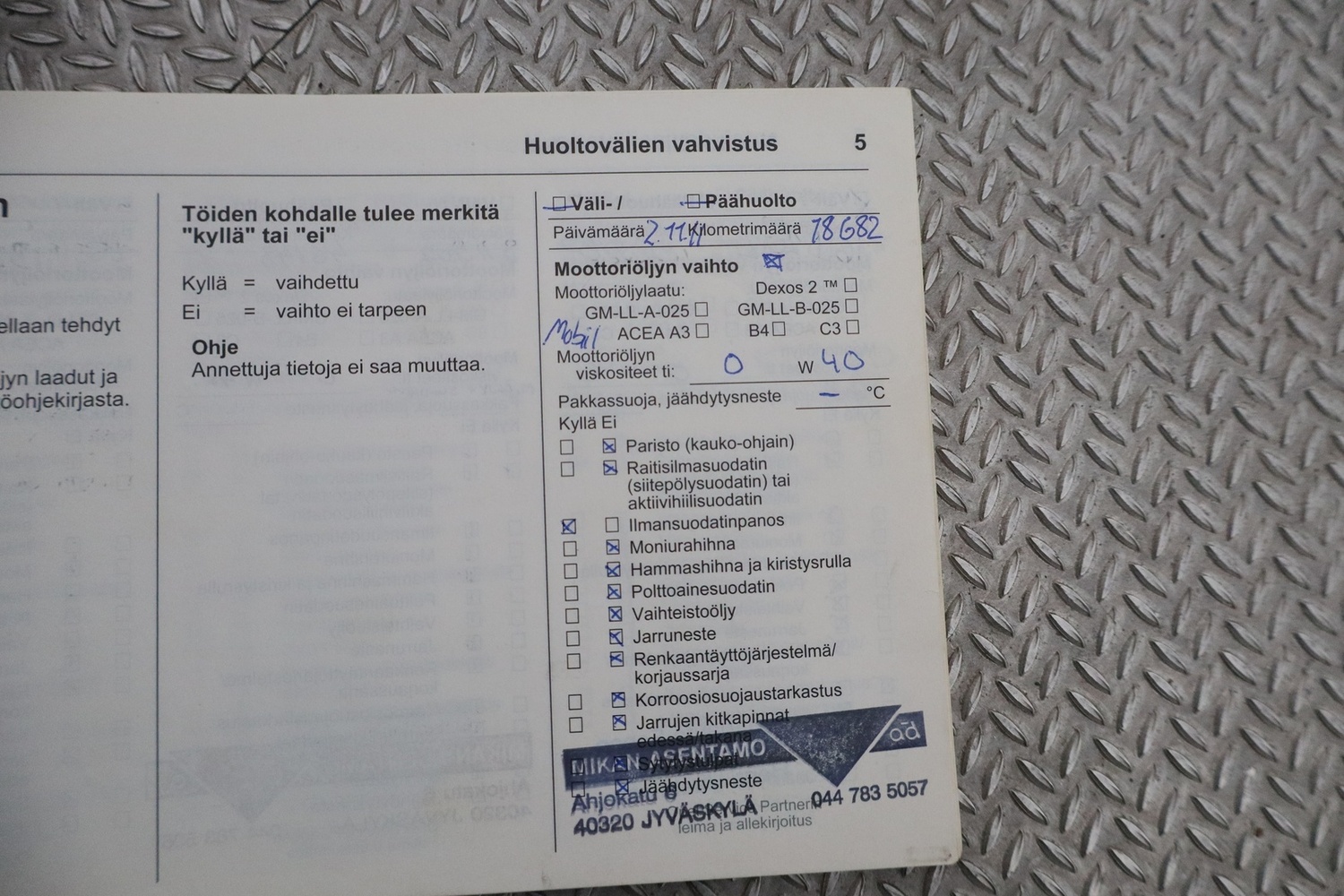 Opel Astra vaihtoauto