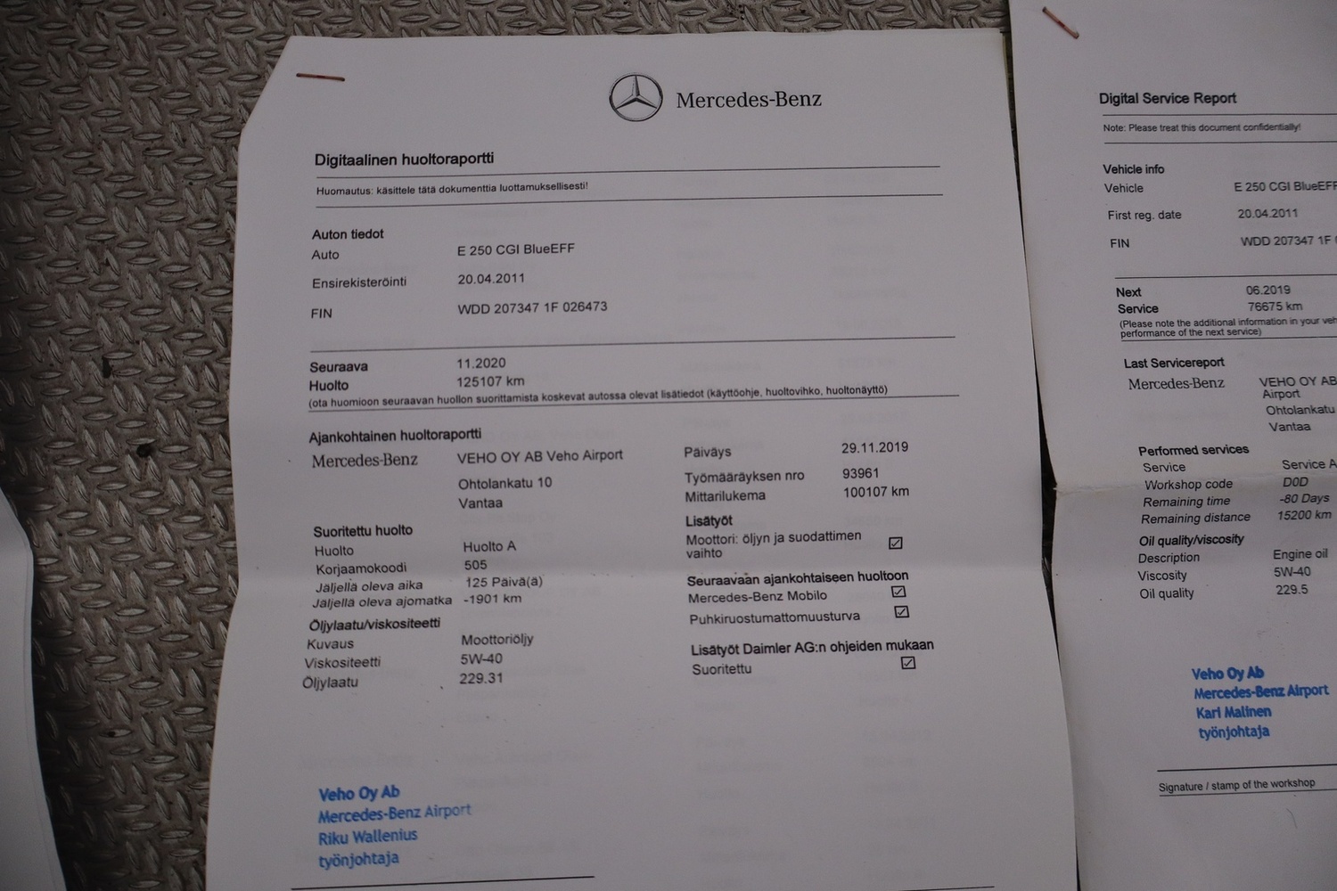 Mercedes-Benz E vaihtoauto