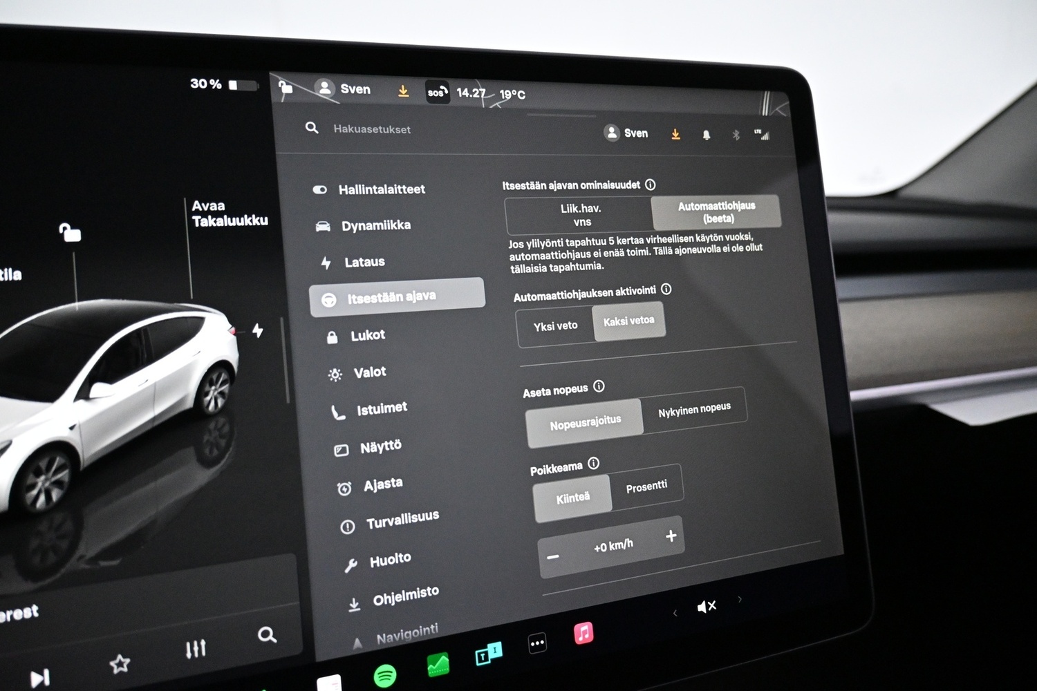 Tesla Model Y vaihtoauto