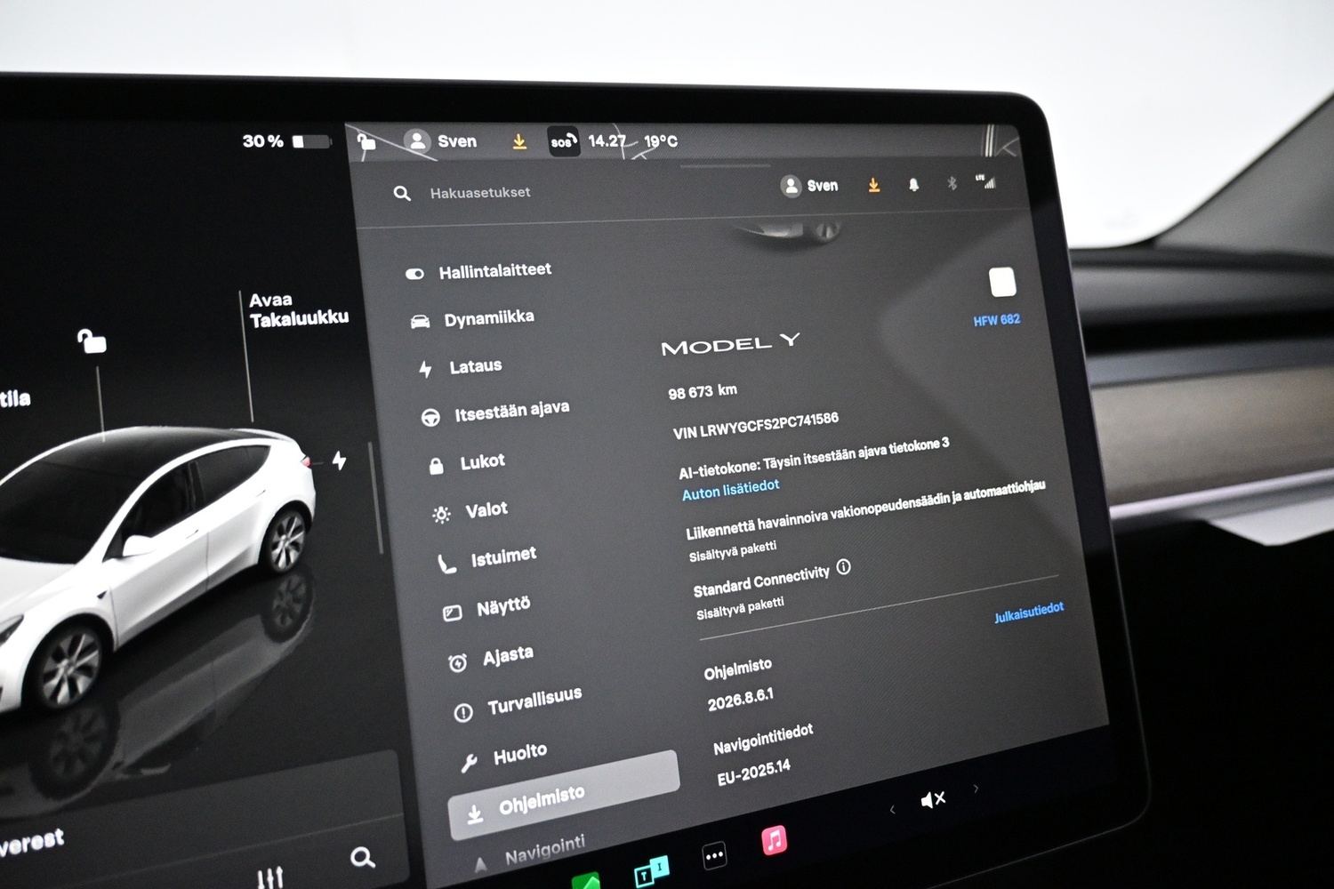Tesla Model Y vaihtoauto