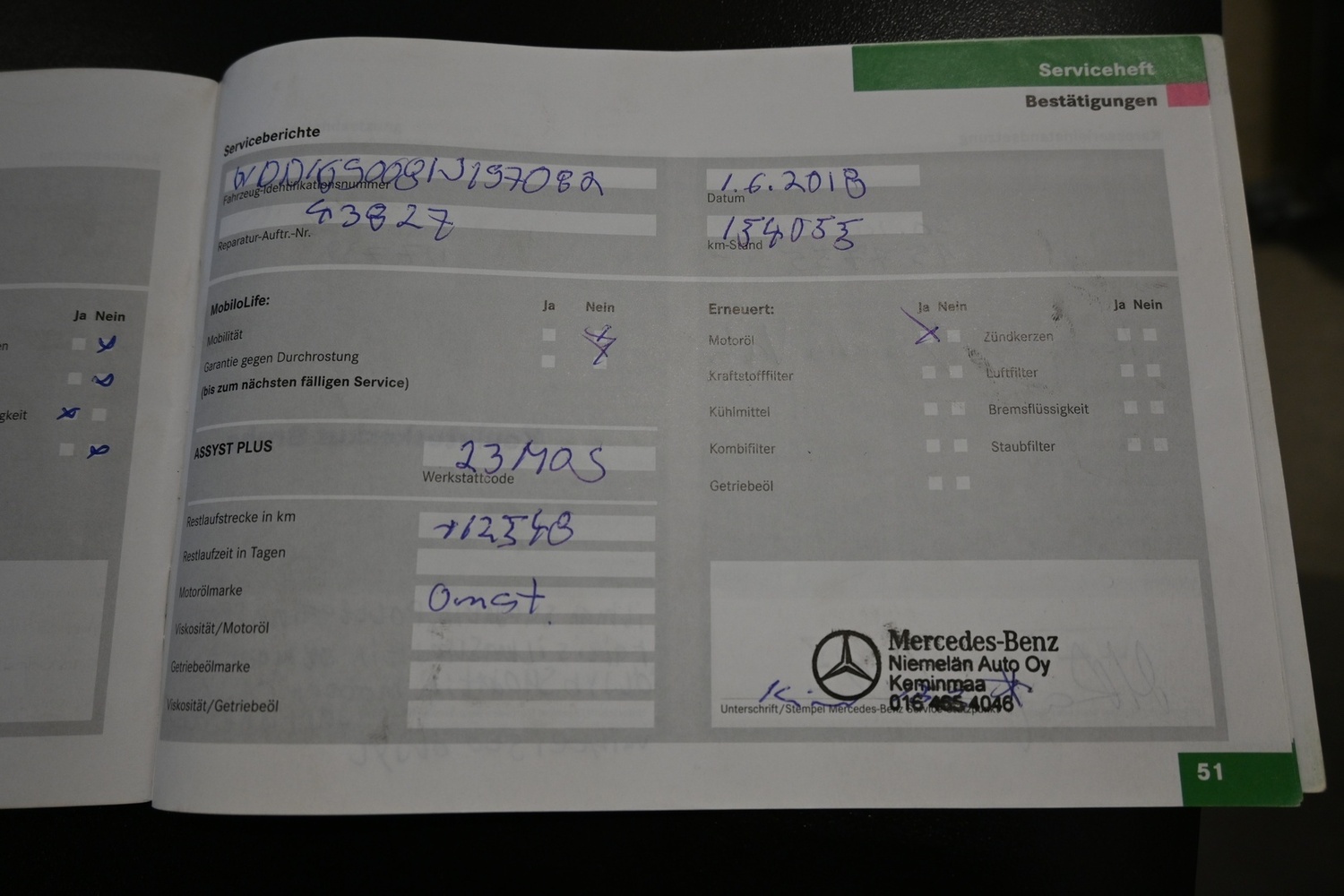 Mercedes-Benz A vaihtoauto