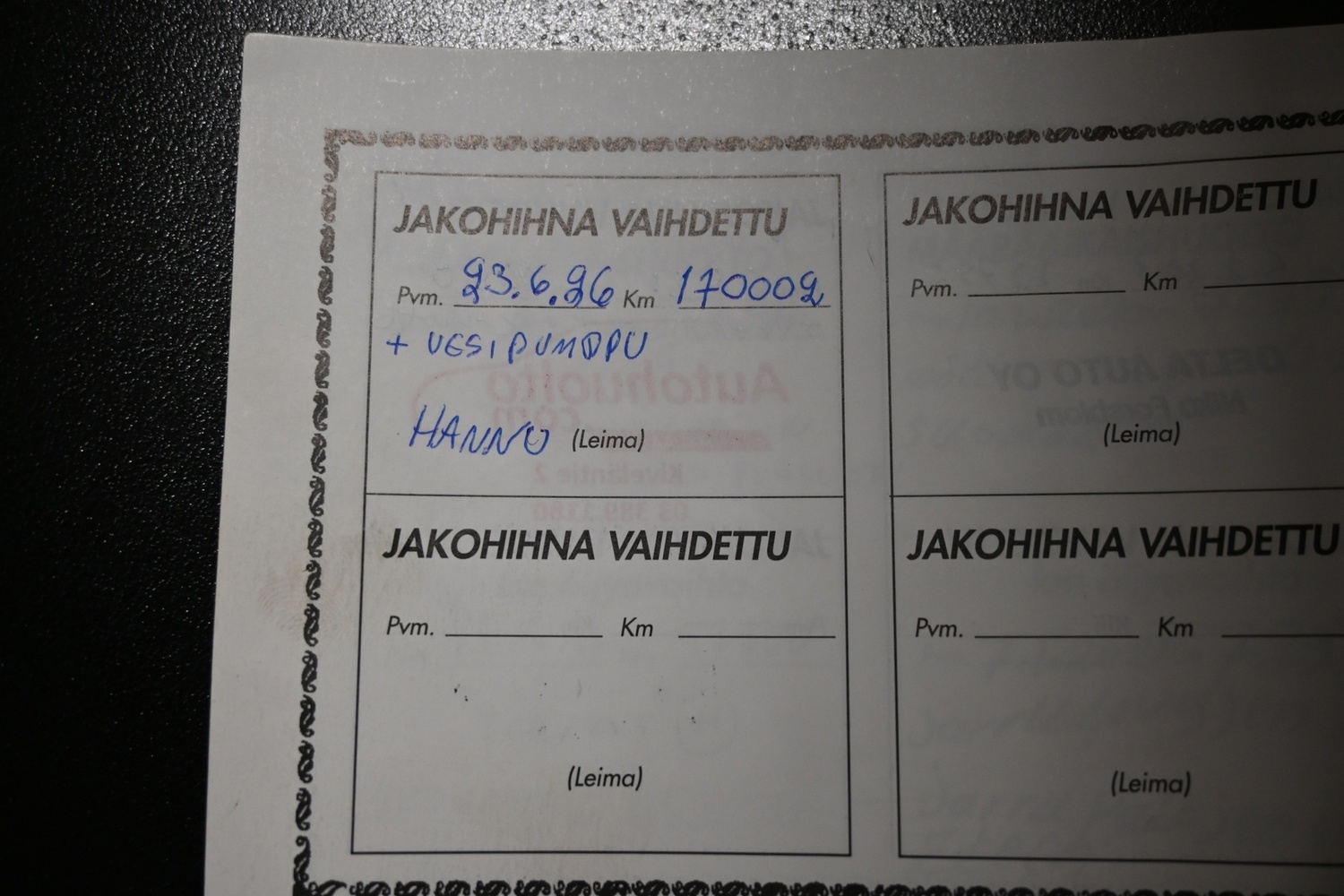 Kia Cerato vaihtoauto