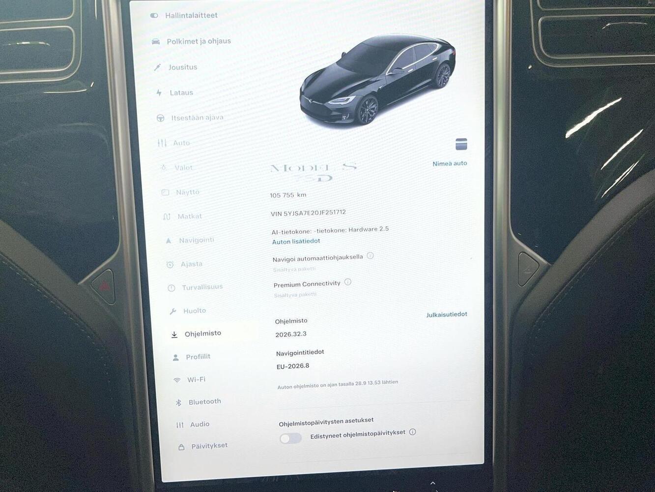 Tesla Model S vaihtoauto
