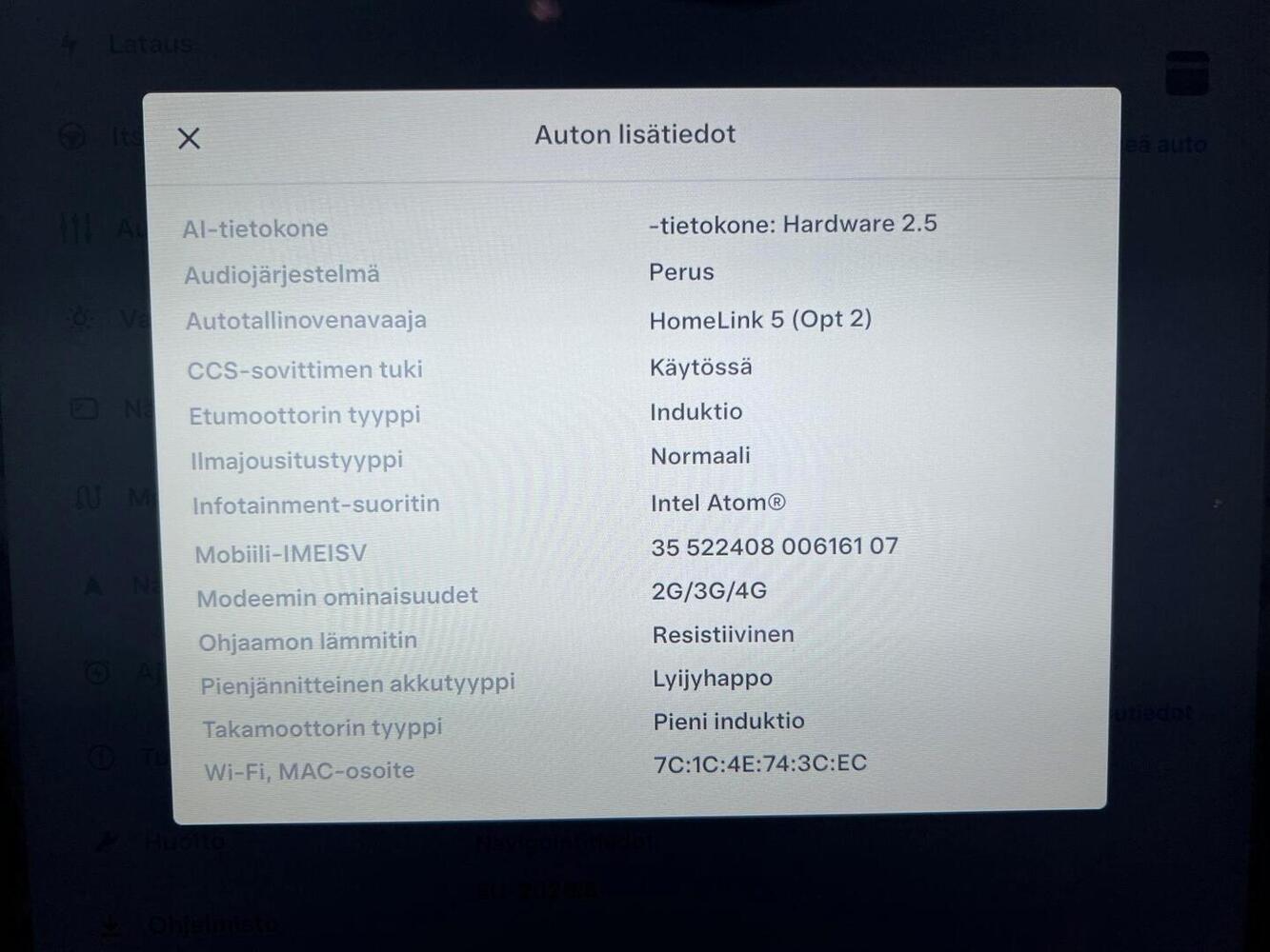 Tesla Model S vaihtoauto