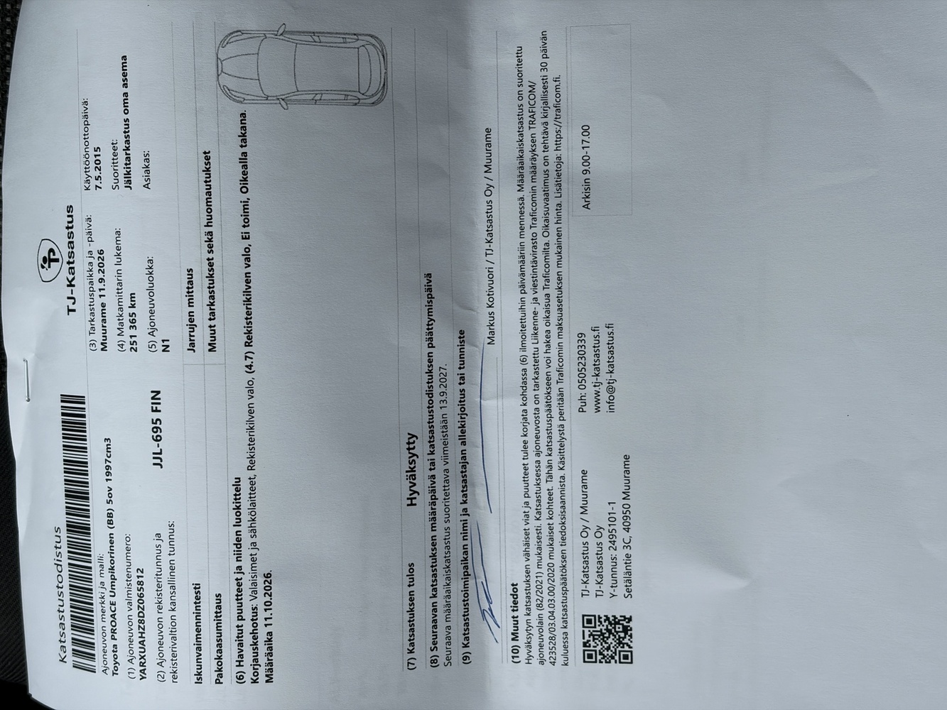 Toyota Proace vaihtoauto