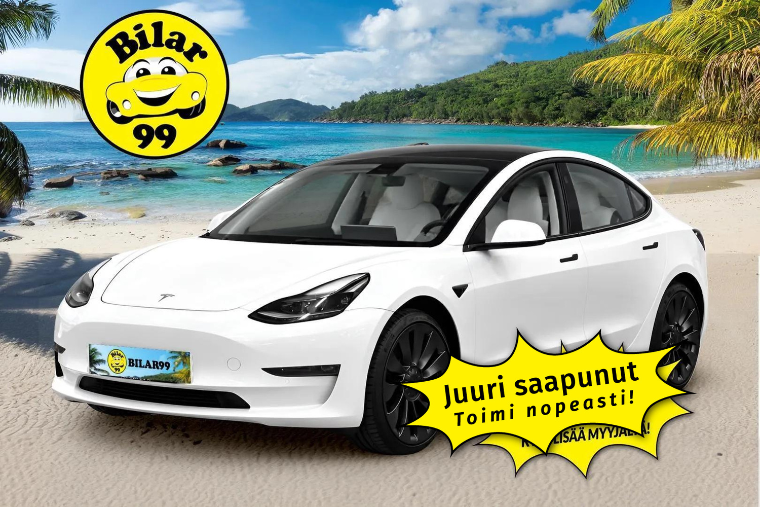 Tesla Model 3 vaihtoauto