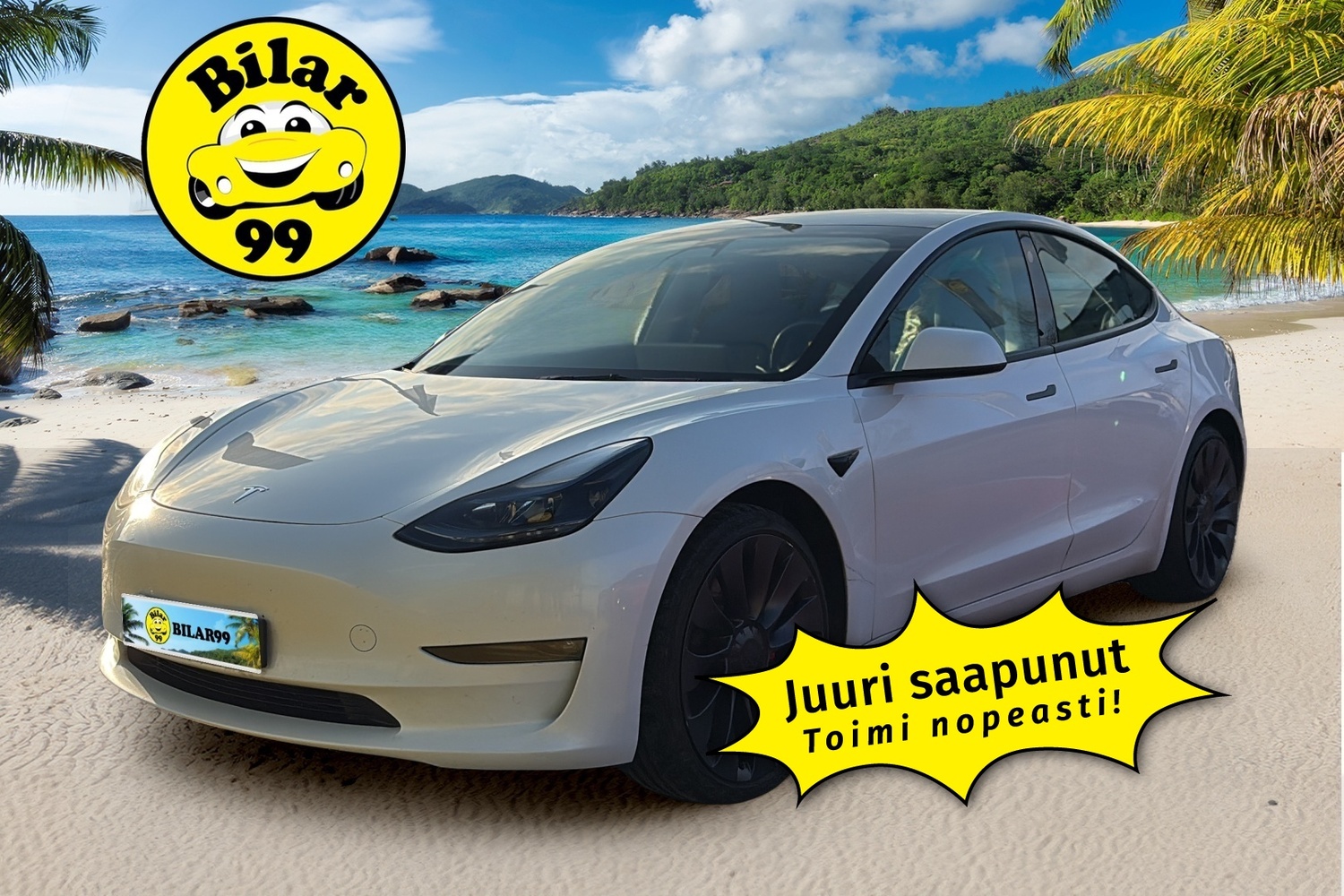 Tesla Model 3 vaihtoauto