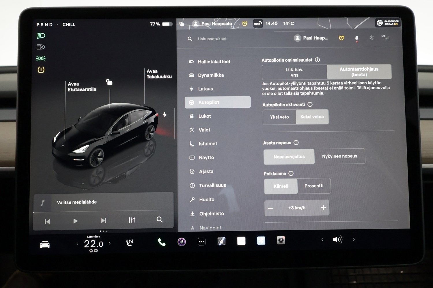 Tesla Model 3 vaihtoauto