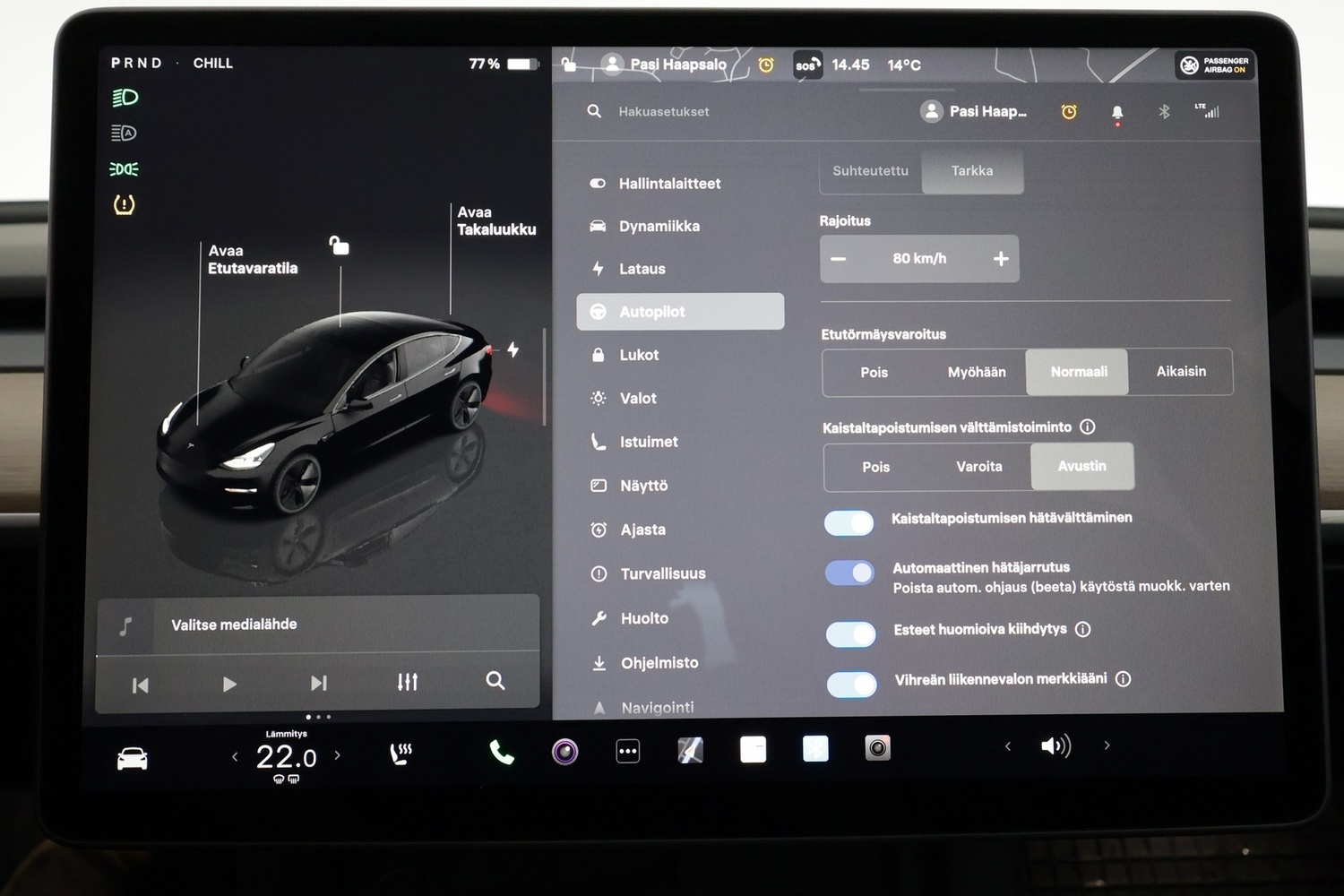 Tesla Model 3 vaihtoauto