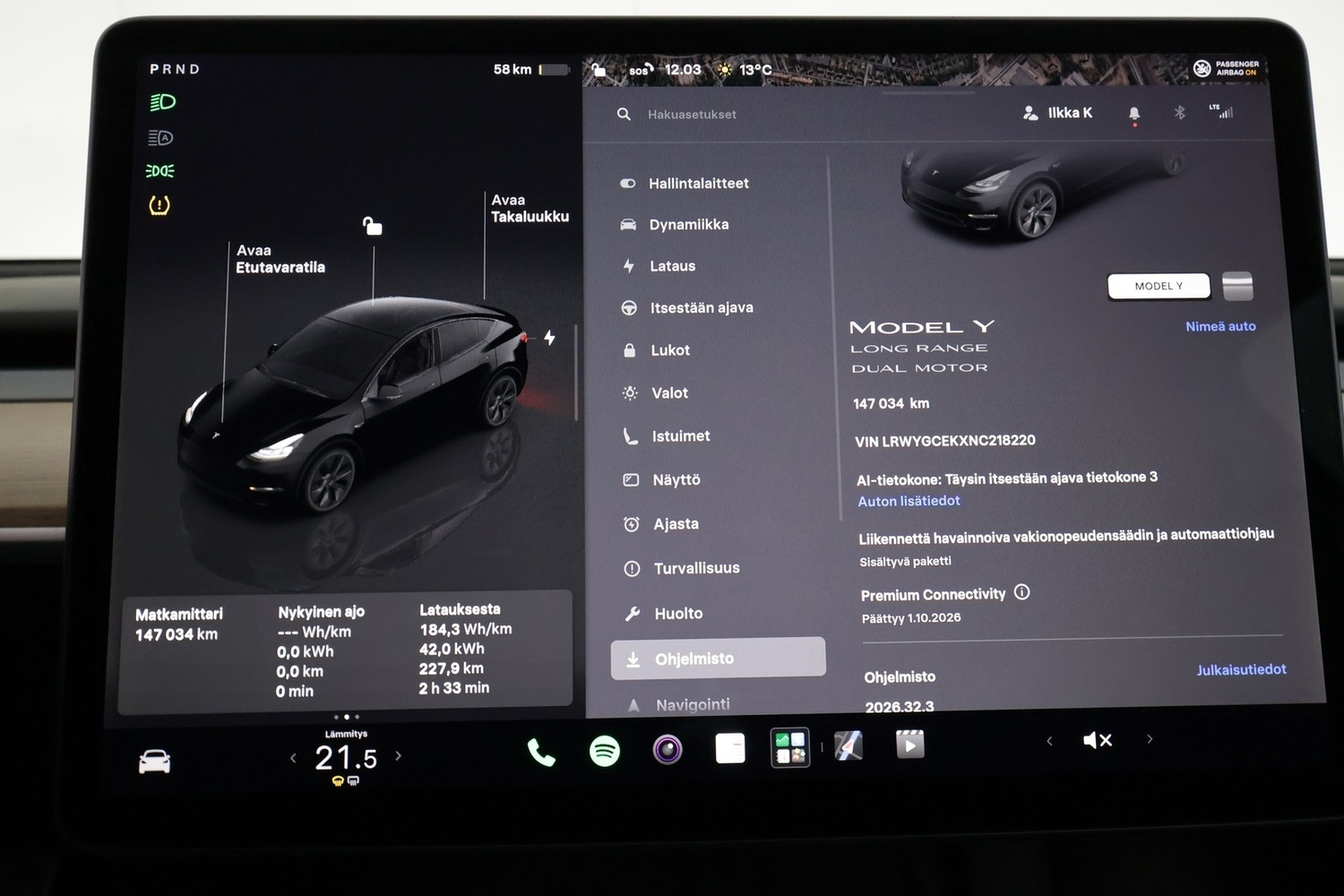 Tesla Model Y vaihtoauto