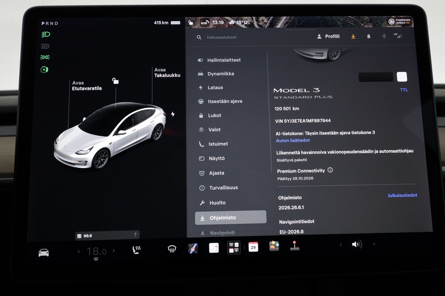 Tesla Model 3 vaihtoauto