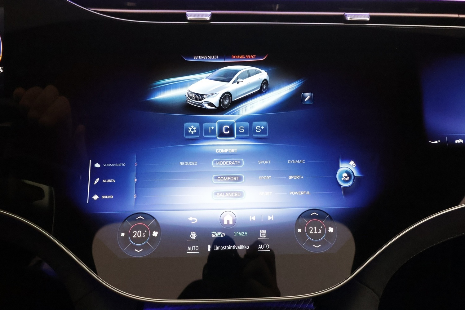 Mercedes-Benz EQE vaihtoauto