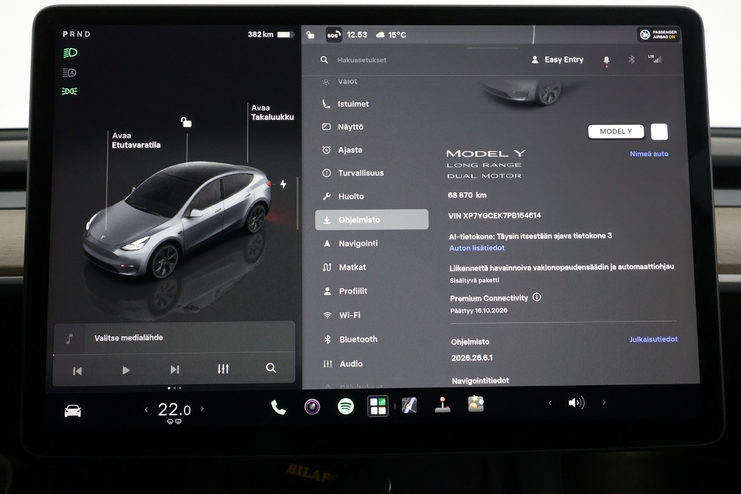 Tesla Model Y vaihtoauto