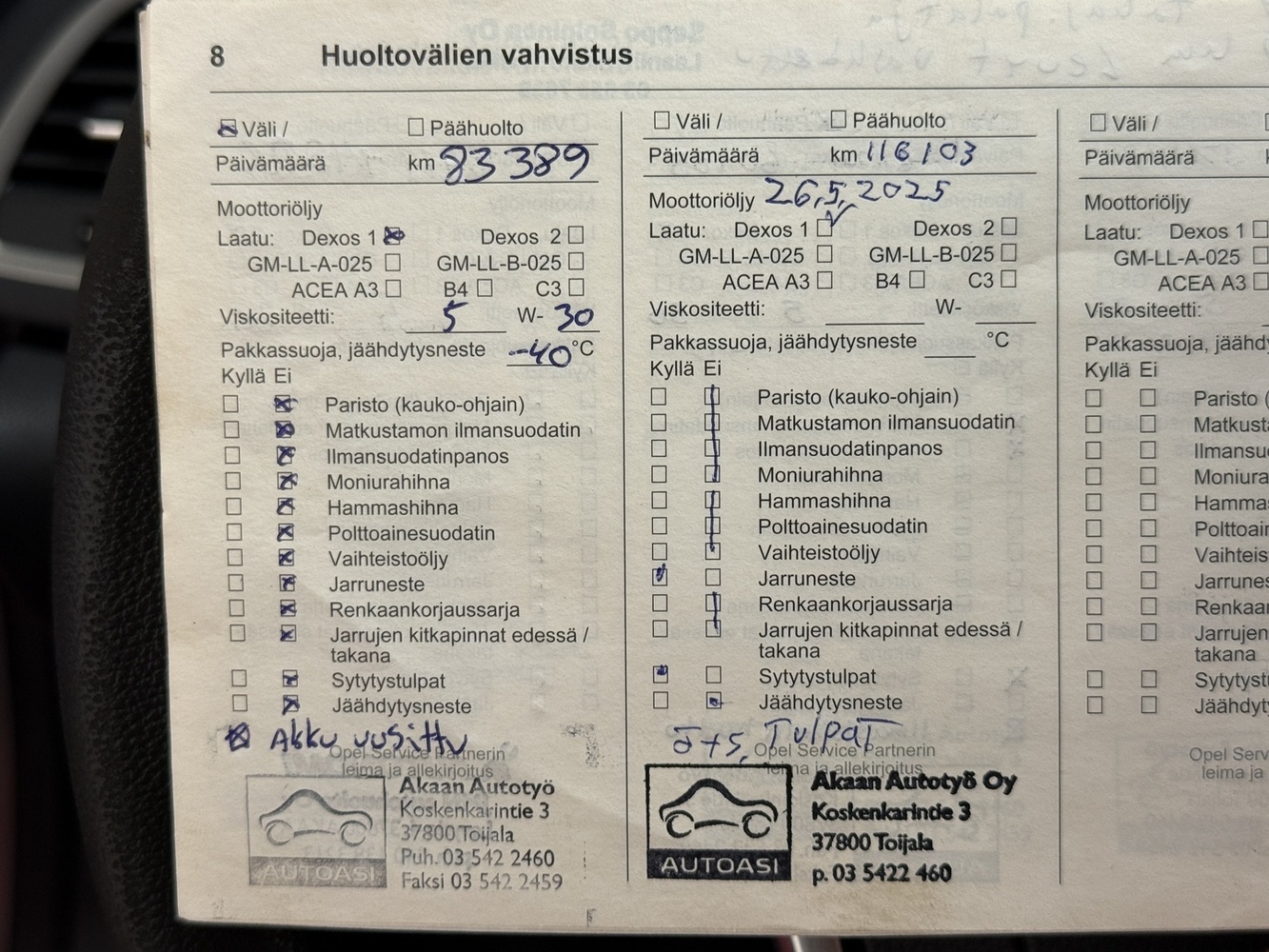 Opel Astra vaihtoauto