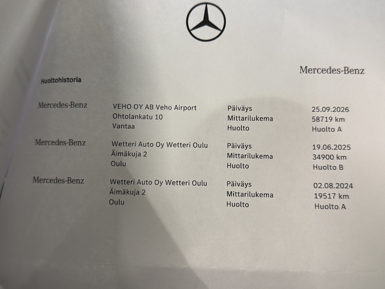 Mercedes-Benz C vaihtoauto