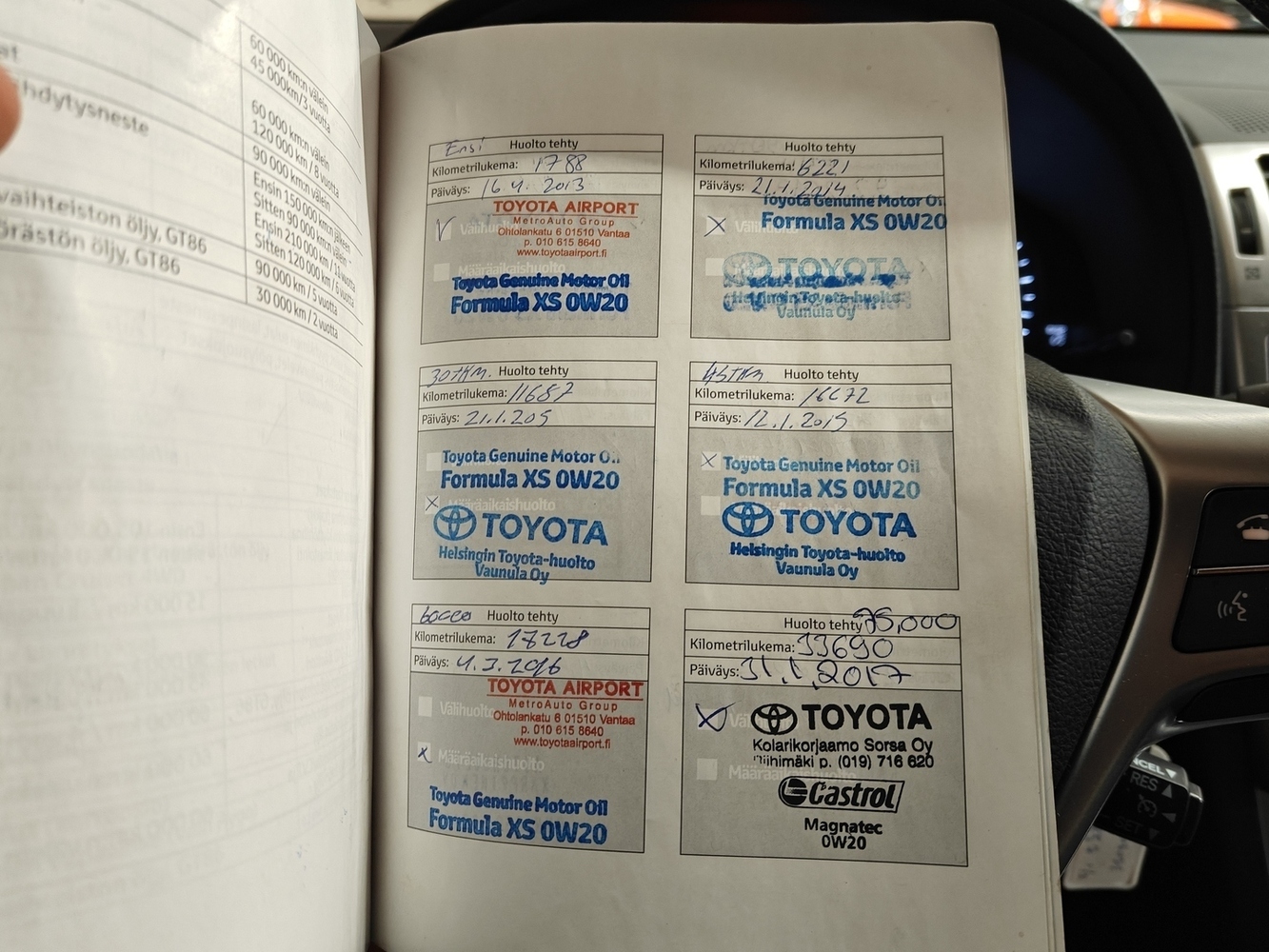 Toyota Avensis vaihtoauto
