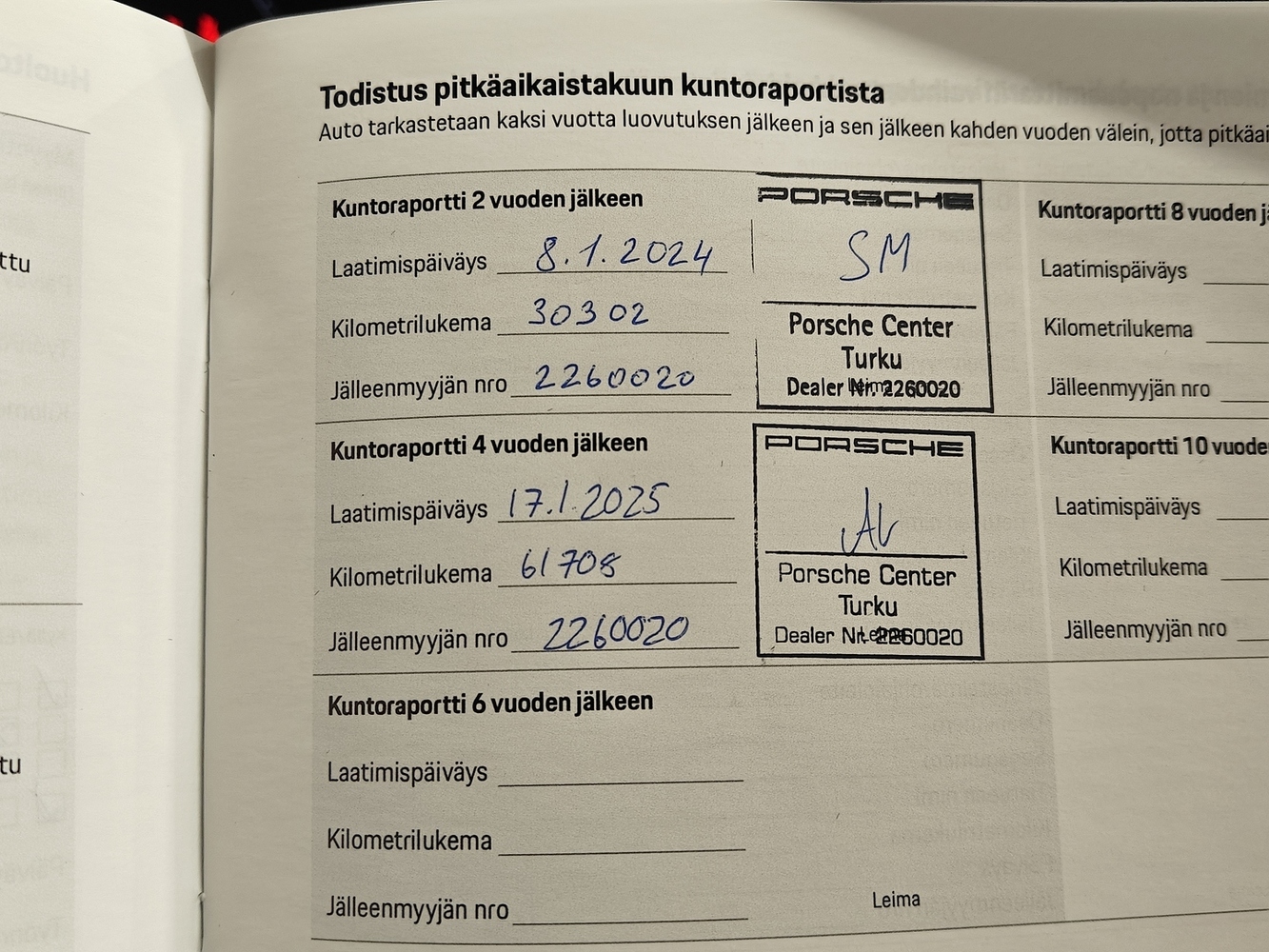 Porsche Taycan vaihtoauto