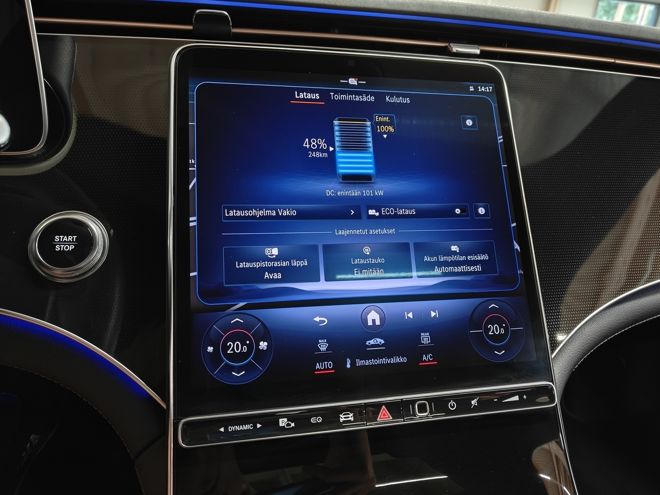 Mercedes-Benz EQE vaihtoauto