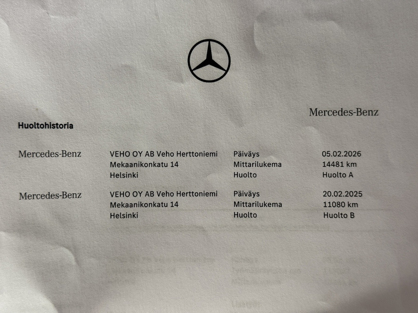 Mercedes-Benz CLA-sarja vaihtoauto