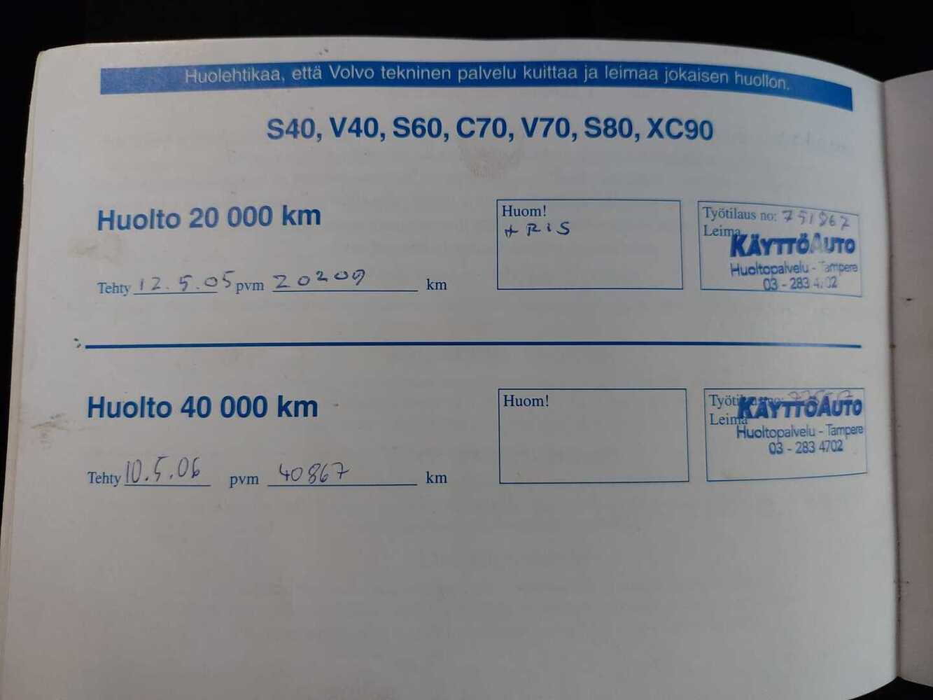 Volvo V70 vaihtoauto