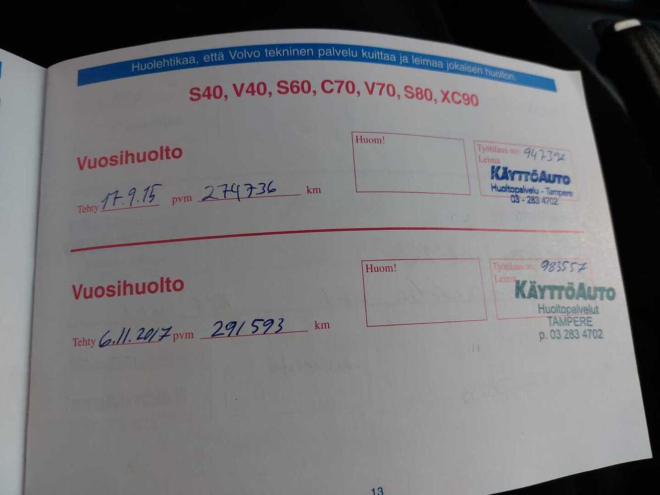 Volvo V70 vaihtoauto