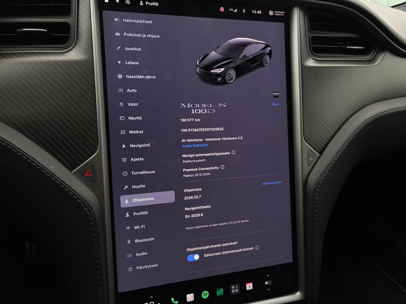 Tesla Model S vaihtoauto
