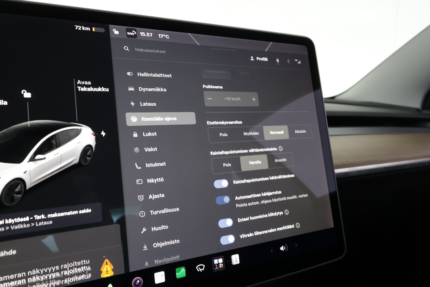 Tesla Model 3 vaihtoauto