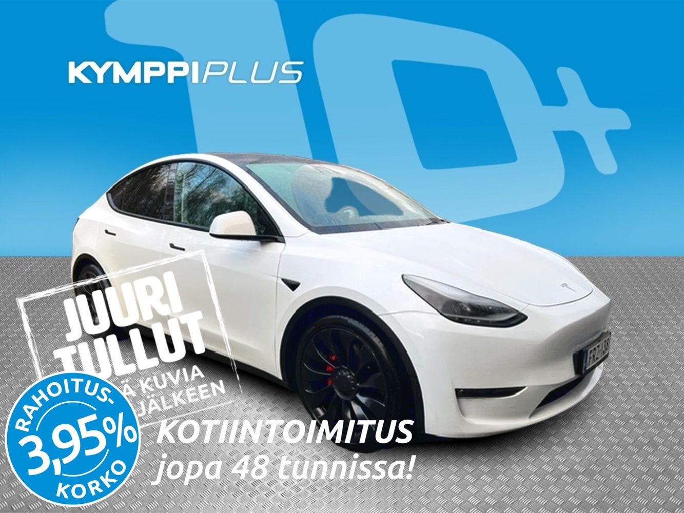 Tesla Model Y vaihtoauto