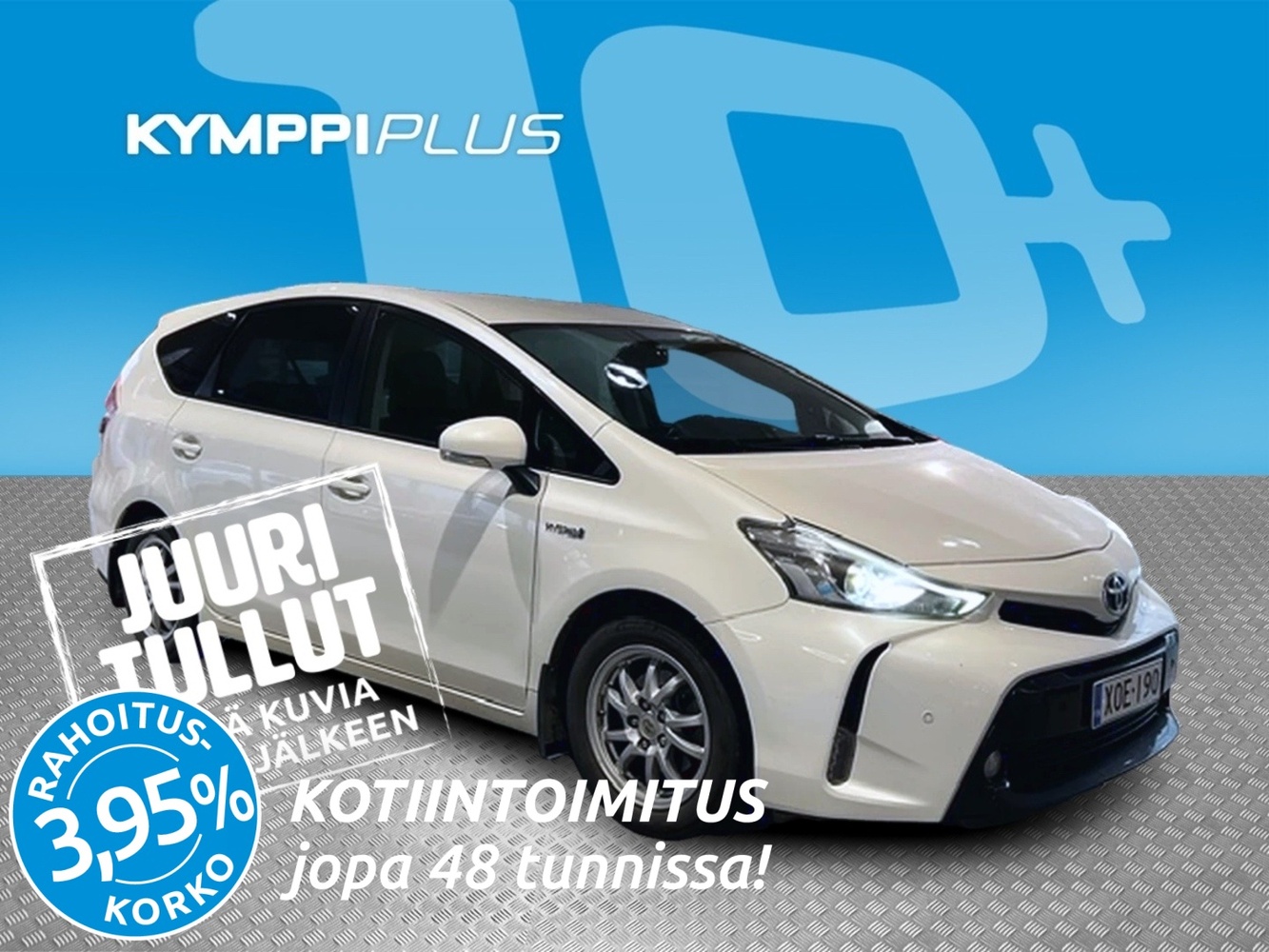 Toyota Prius+ vaihtoauto