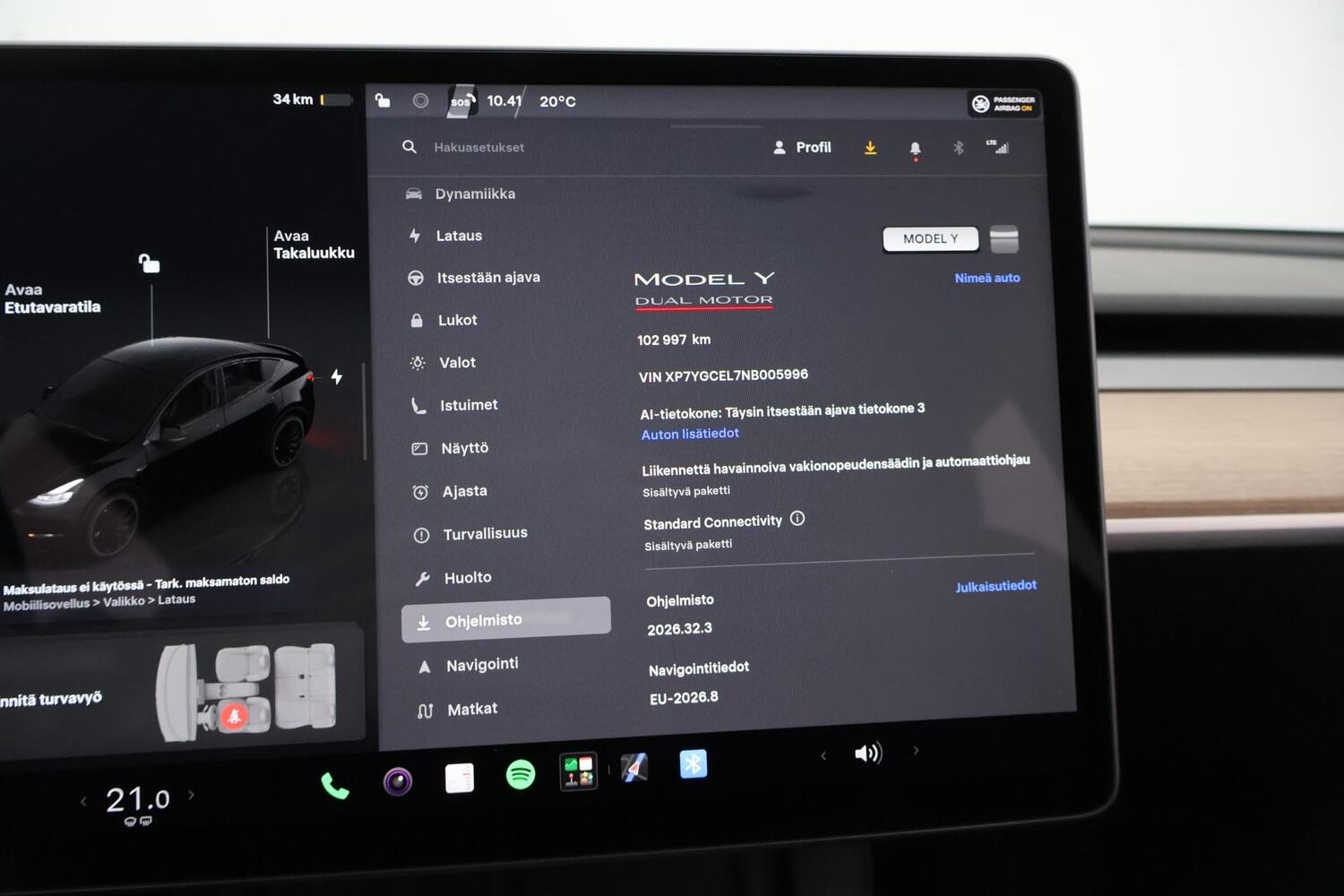 Tesla Model Y vaihtoauto