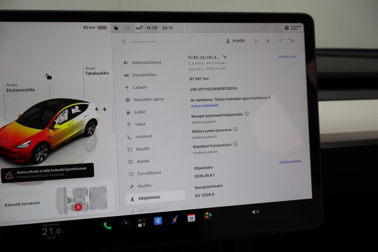 Tesla Model Y vaihtoauto