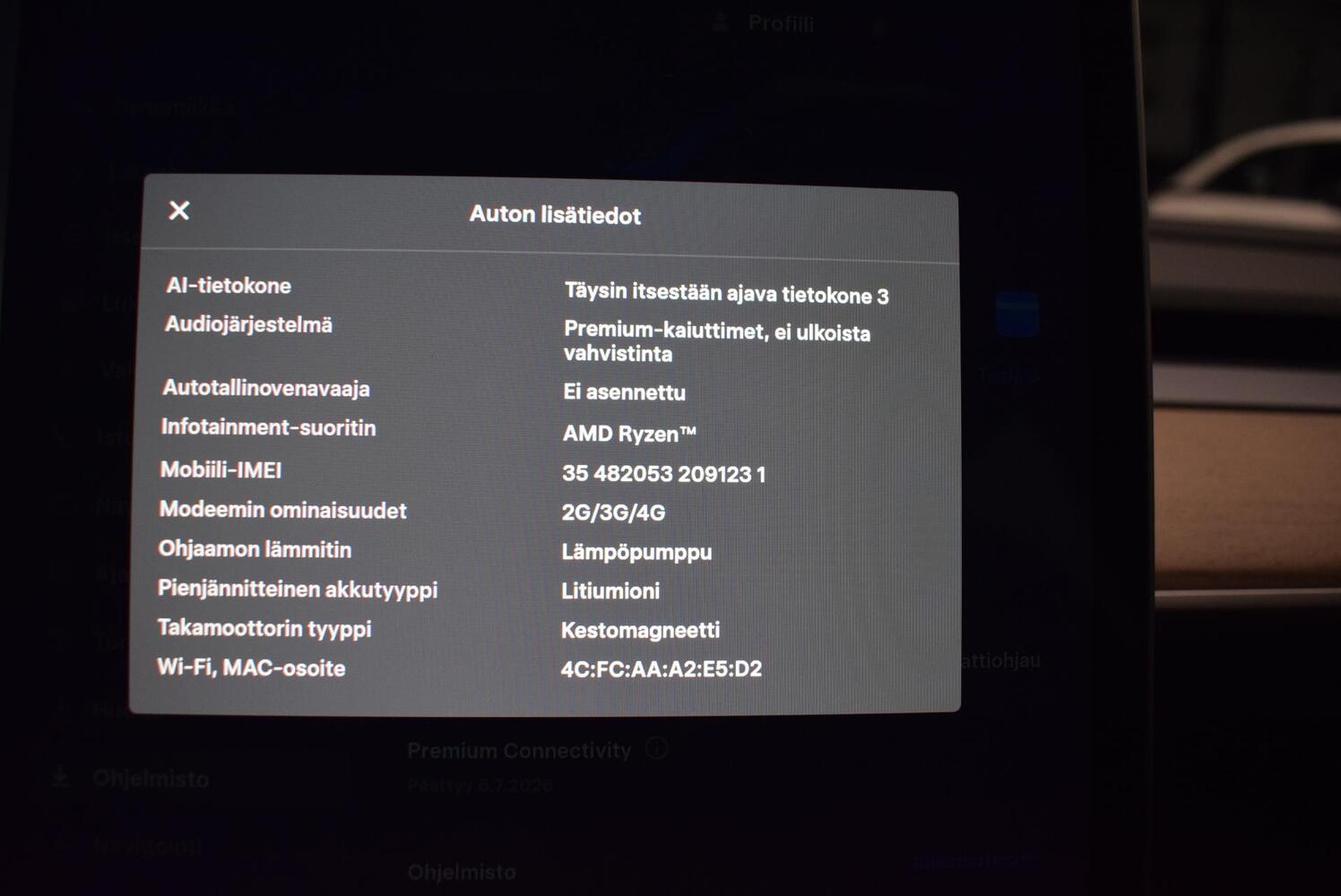 Tesla Model 3 vaihtoauto
