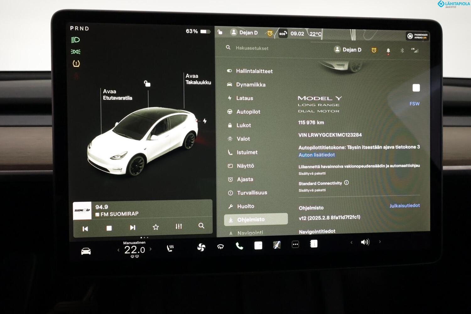 Tesla Model Y vaihtoauto