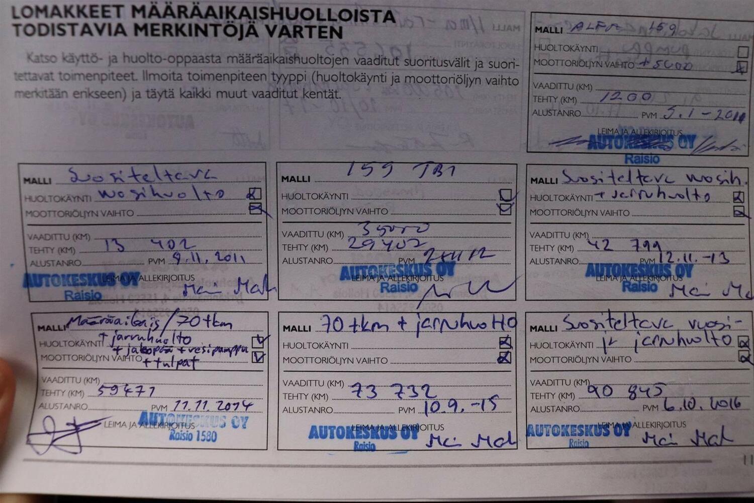 Alfa Romeo 159 vaihtoauto