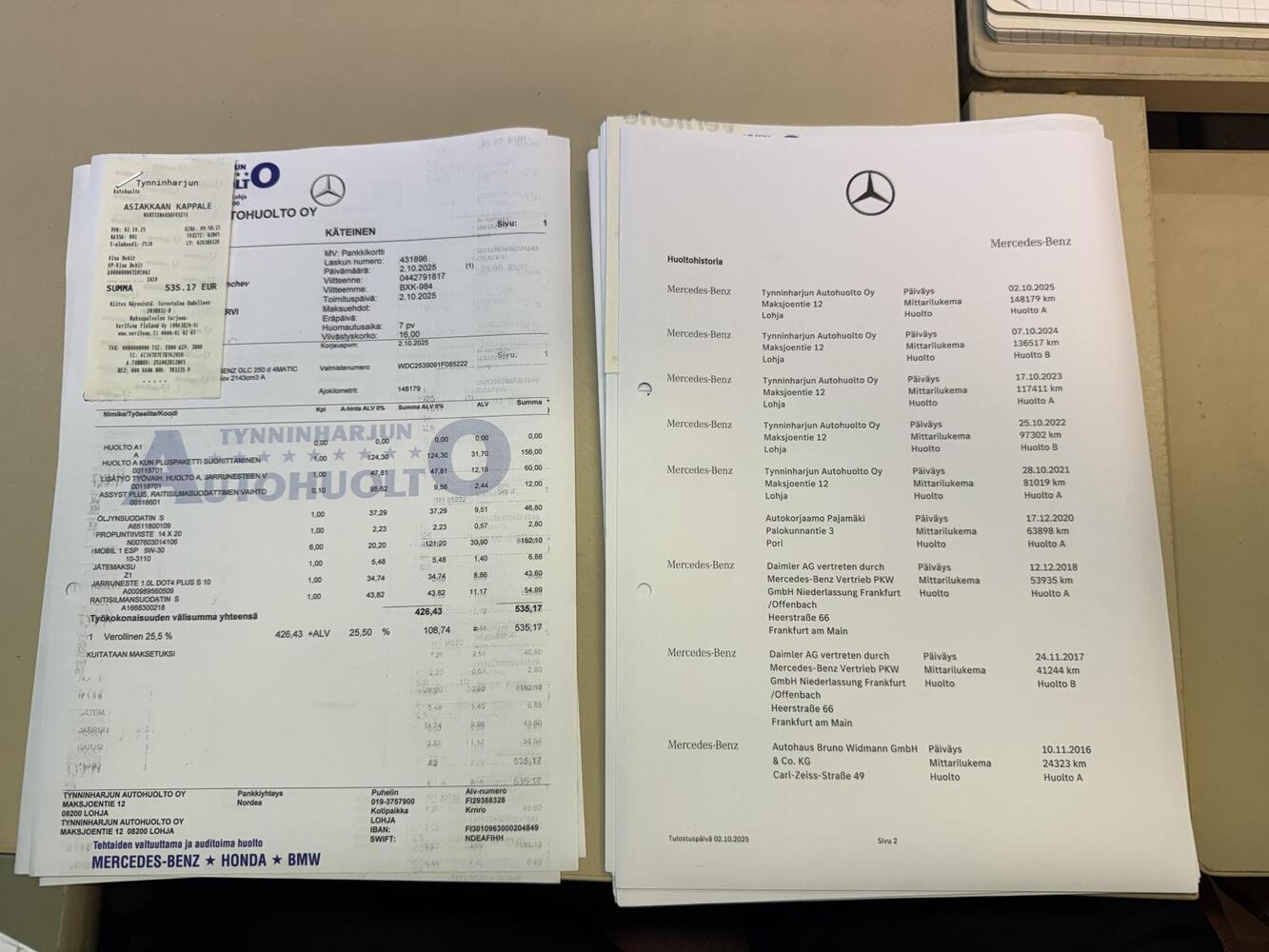 Mercedes-Benz GLC vaihtoauto